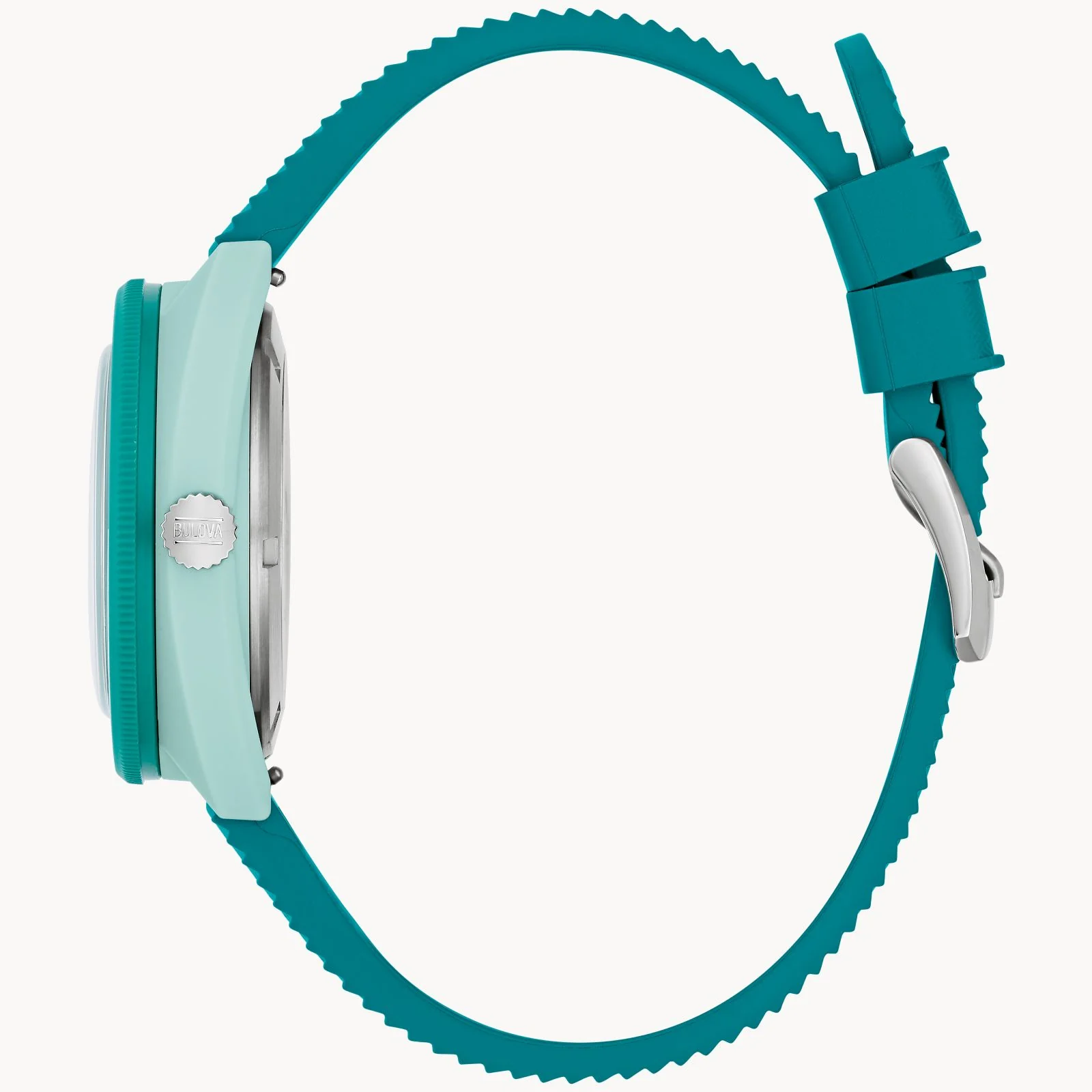 98B446 Reloj Bulova Snorkel de hombre pulsera de resina - Image 4