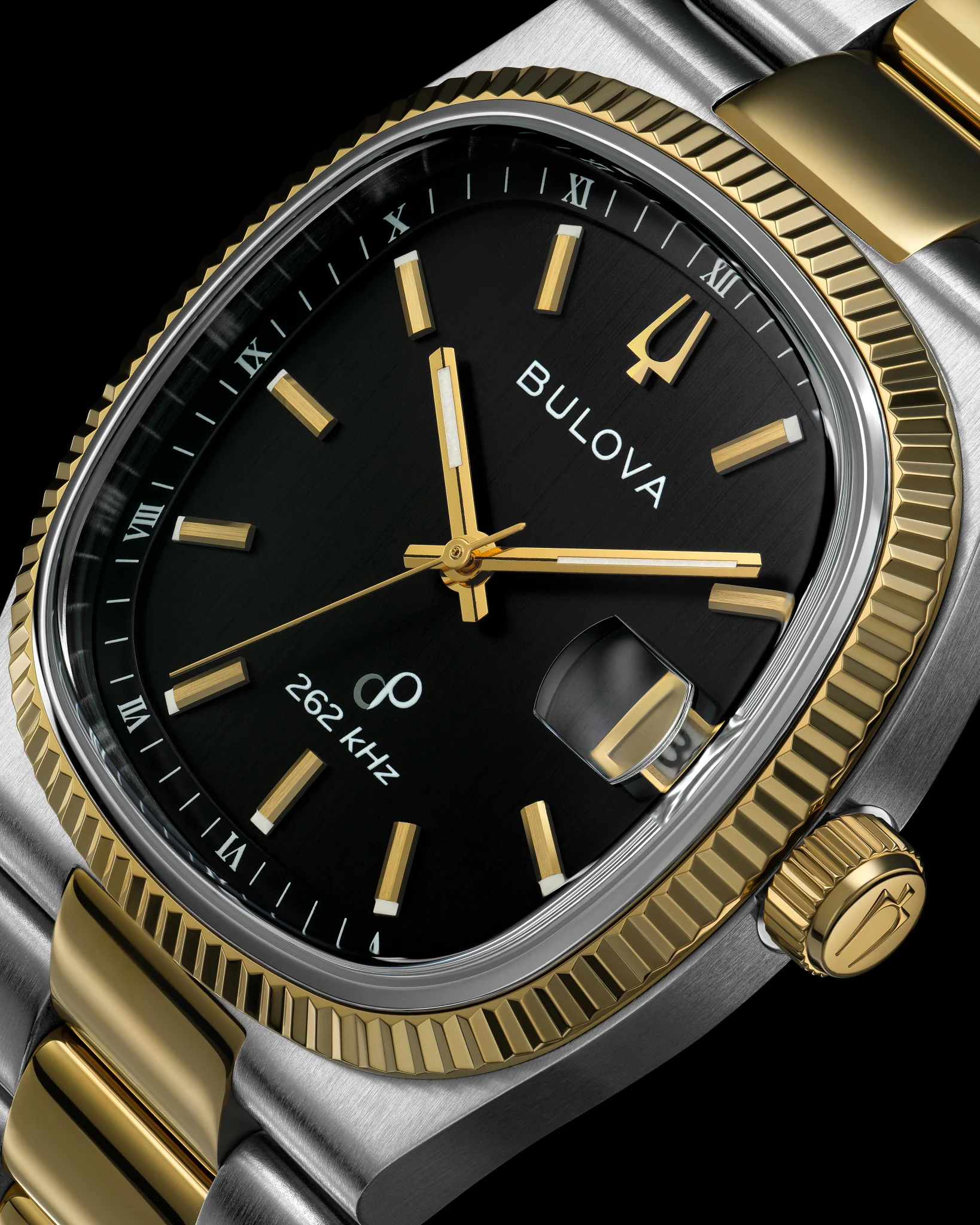 98B458 Reloj Bulova Super Seville de hombre correa de metal - Image 2