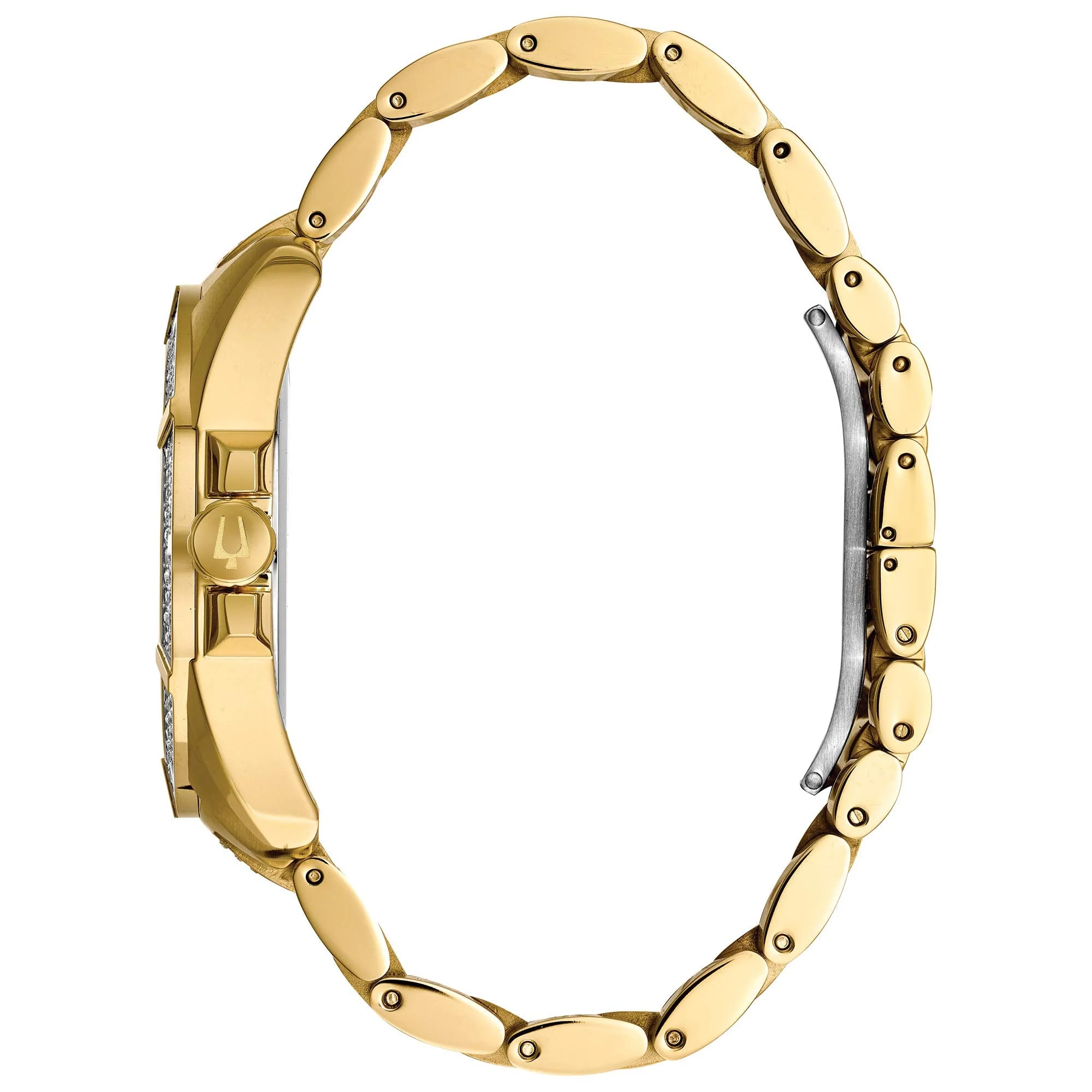 98C128 Reloj Bulova Crystal Octava de hombre pulsera de metal - Image 3
