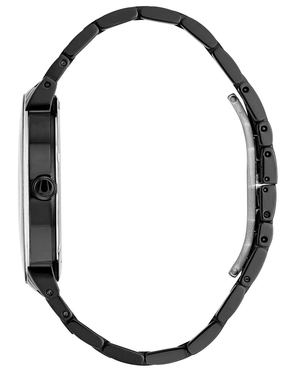 98D144 Reloj Bulova Modern Diamond de caballero pulsera de metal - Image 3