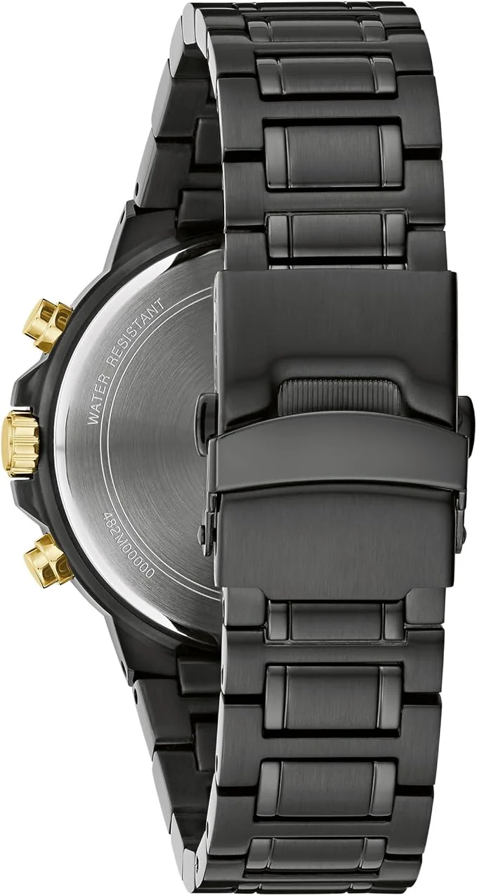 98D190 Reloj Bulova Diamond de hombre pulsera de metal - Image 2