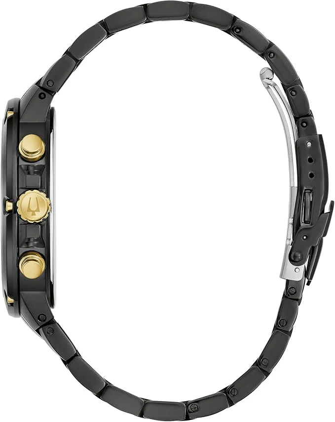 98D190 Reloj Bulova Diamond de hombre pulsera de metal - Image 3
