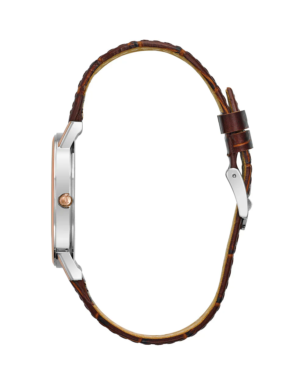 98H51 Bulova Classic de hombre pulsera de piel - Image 3