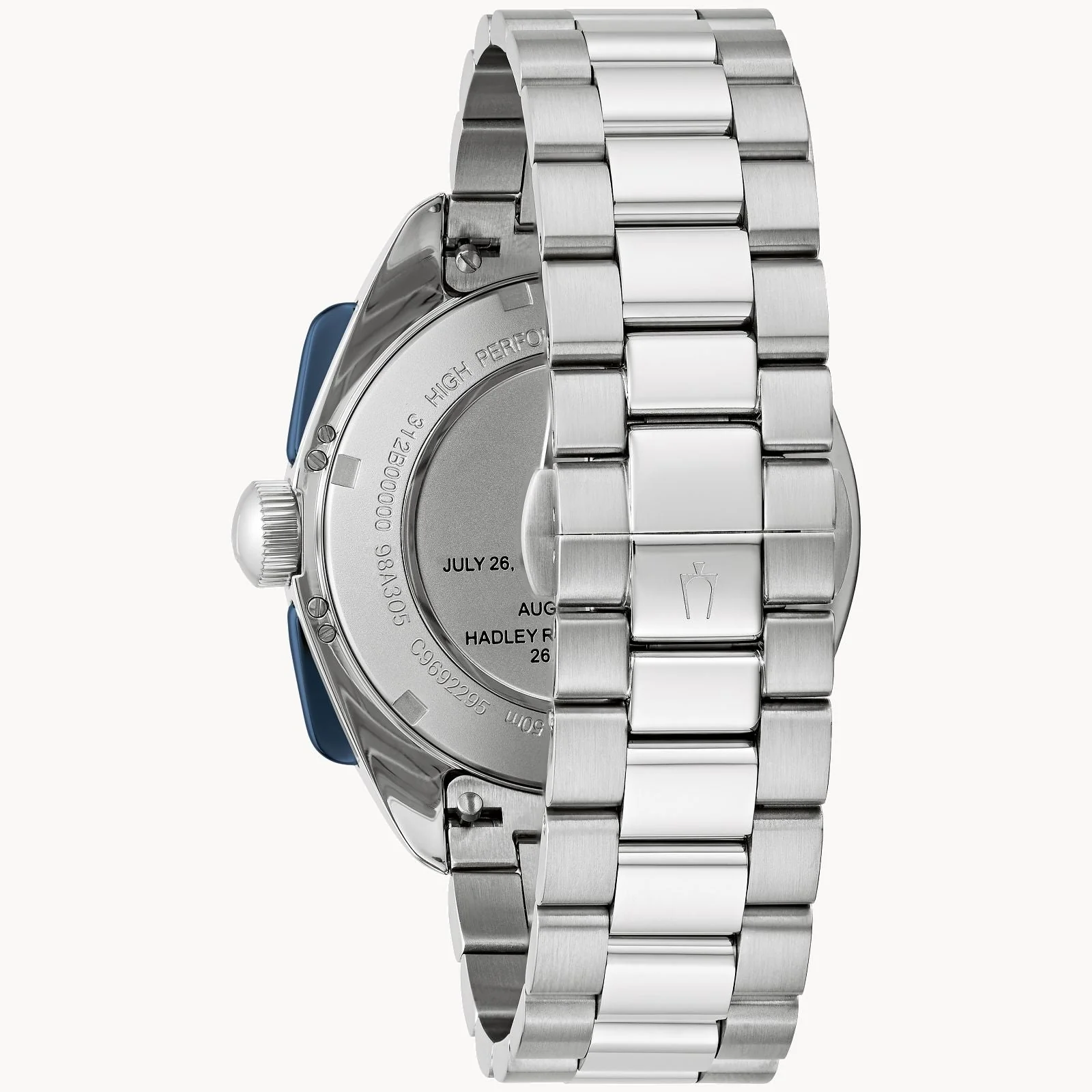 98K112 Reloj Bulova Lunar Pilot de hombre correa de acero inoxidable 43.5 mm - Image 3