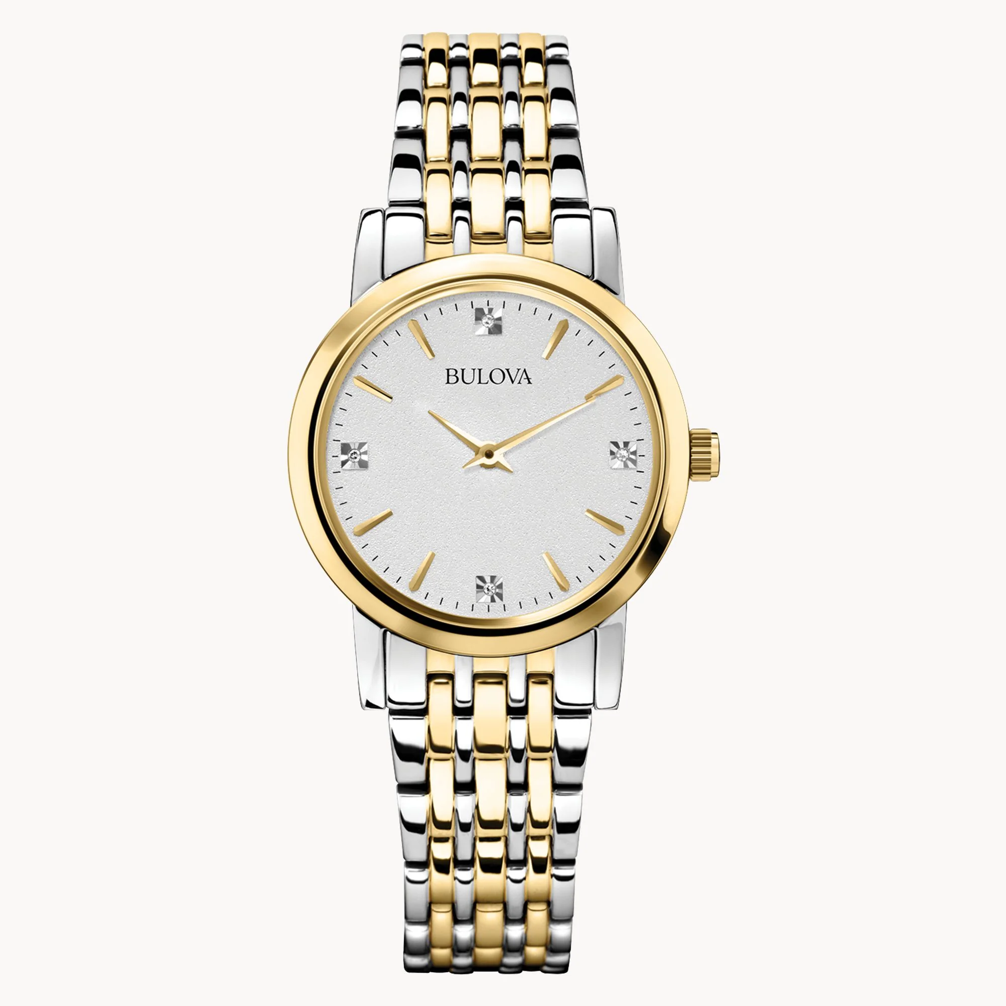 98P115 Reloj Bulova para mujer pulsera de metal