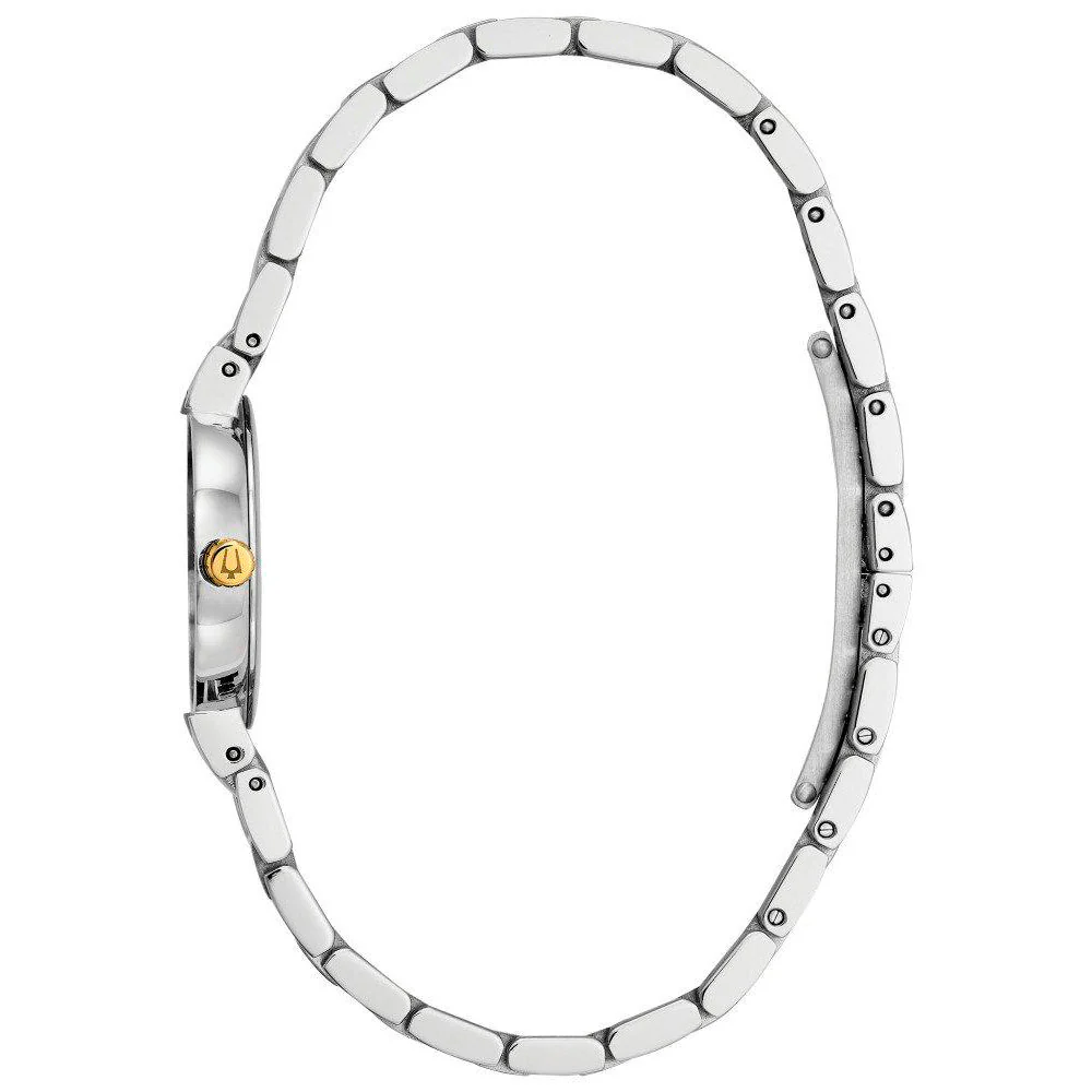 98P157 Reloj Bulova Modern de mujer pulsera de metal - Image 3