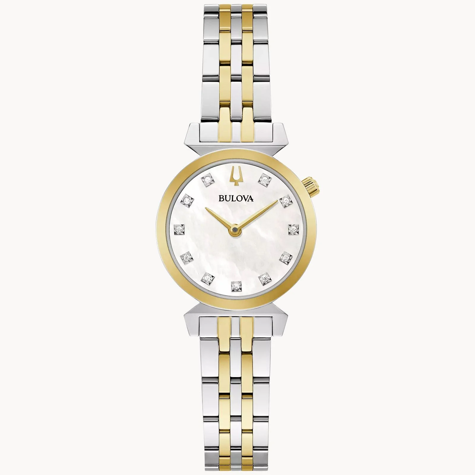 98P202 Reloj Bulova Regatta de dama pulsera de metal