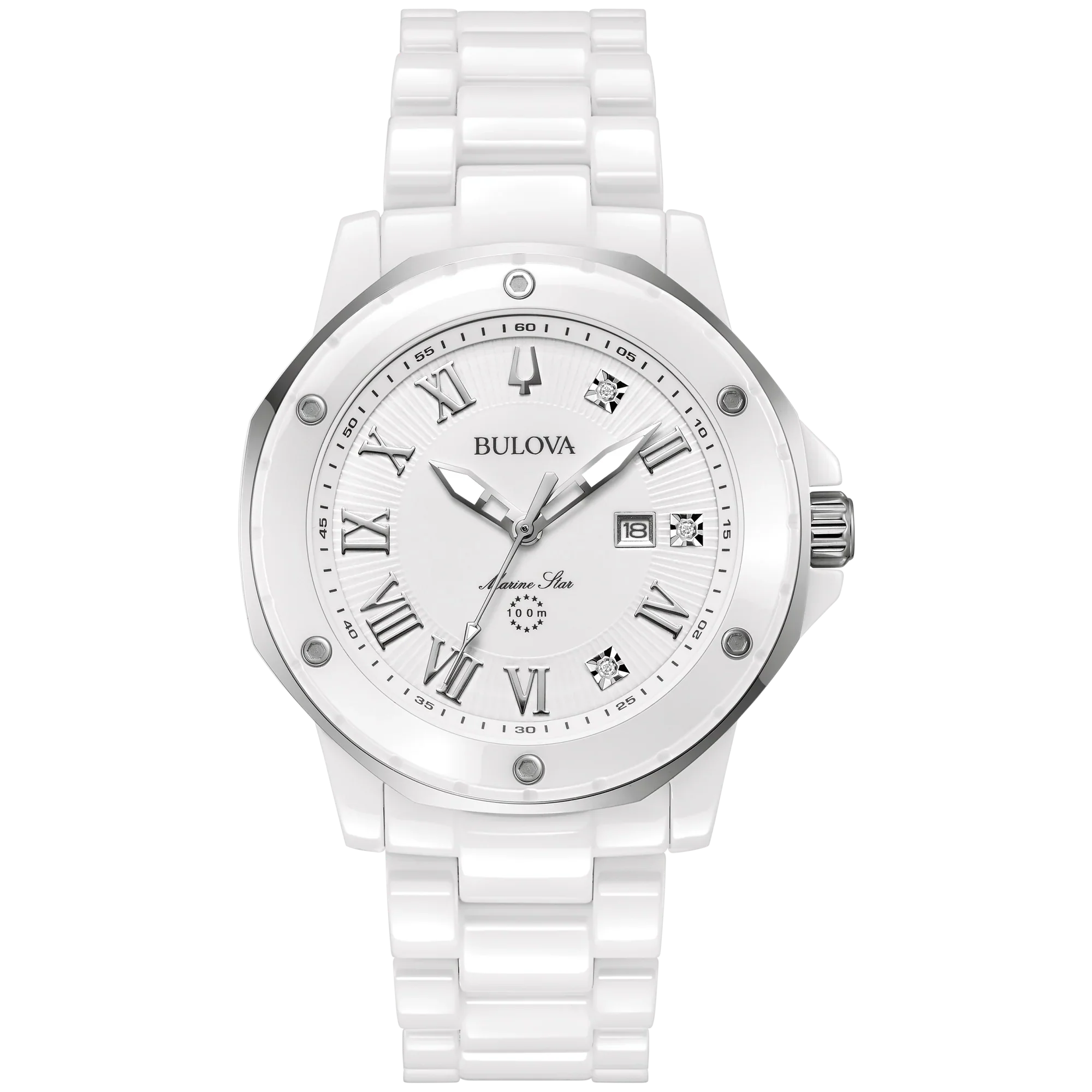 98P222 Reloj Bulova Marine Star Marc Anthony de hombre pulsera de metal