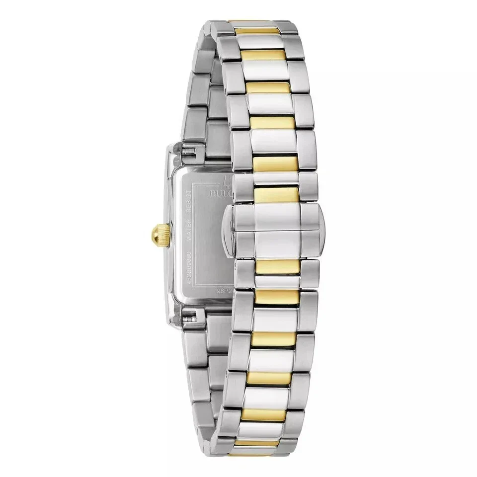 98p230 Reloj Bulova Classic de mujer pulsera de metal 21 mm - Image 3