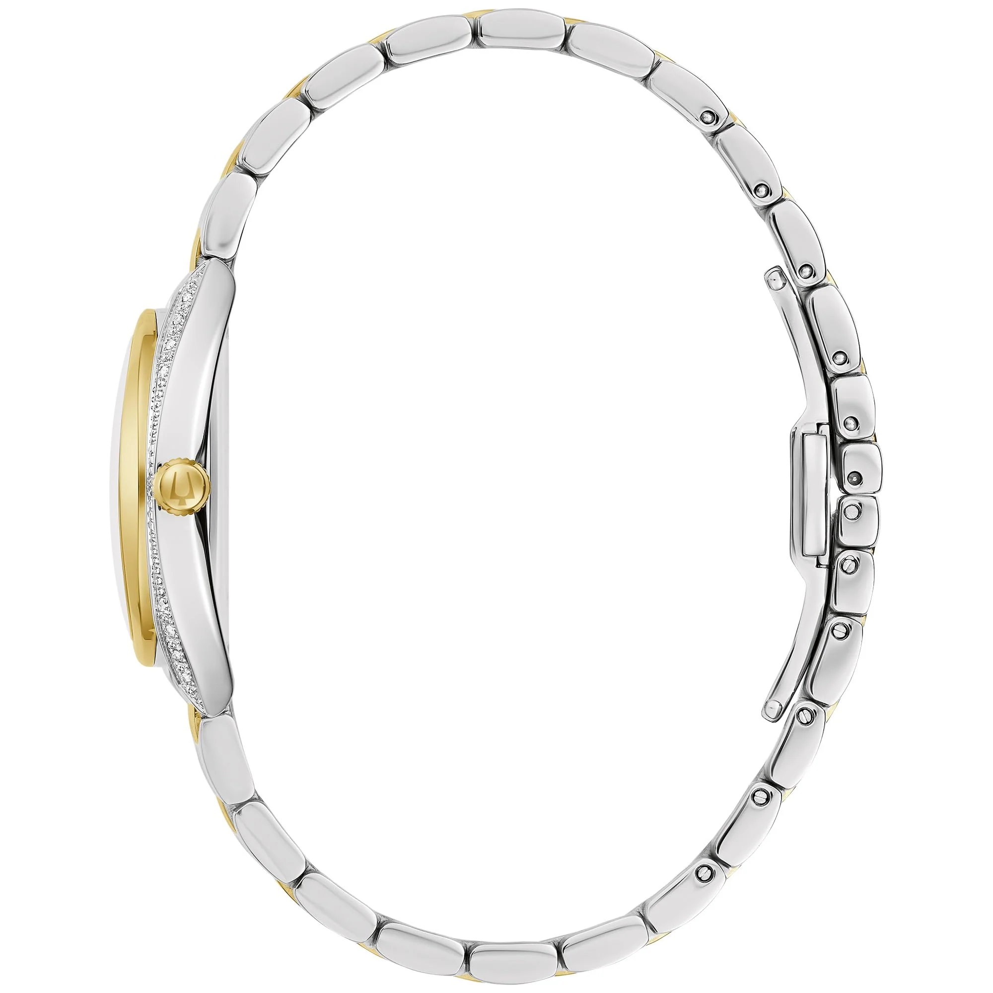 98R296 Reloj Bulova Classic de dama pulsera de metal - Image 3