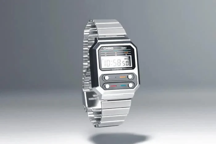 A-100WE-1A Reloj Casio Unisex, Vintage Clásico - Image 2