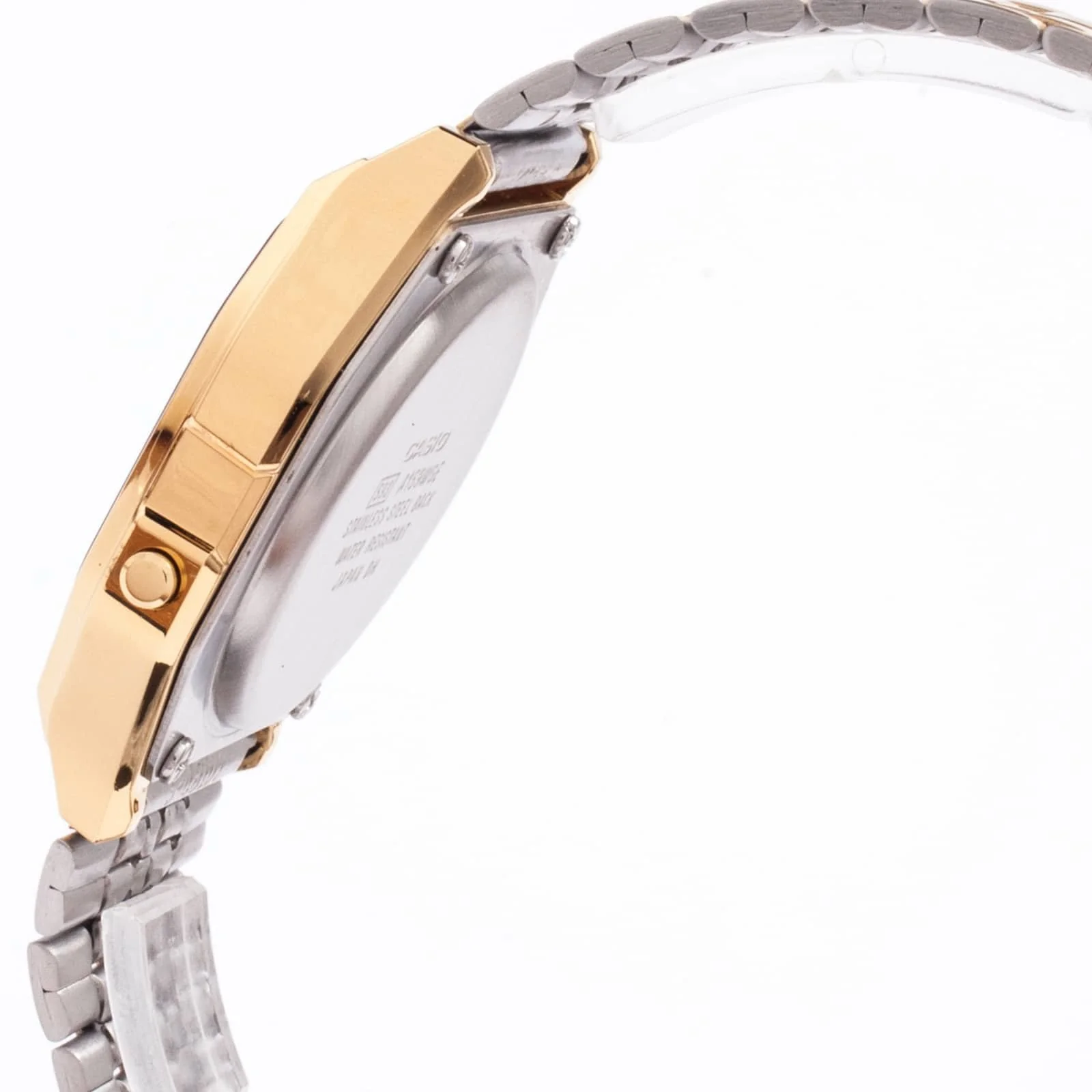 A-159WGEA-5 Reloj Casio Digital Vintage Clásico Unisex con Pulsera de Metal y Cronómetro - Image 5