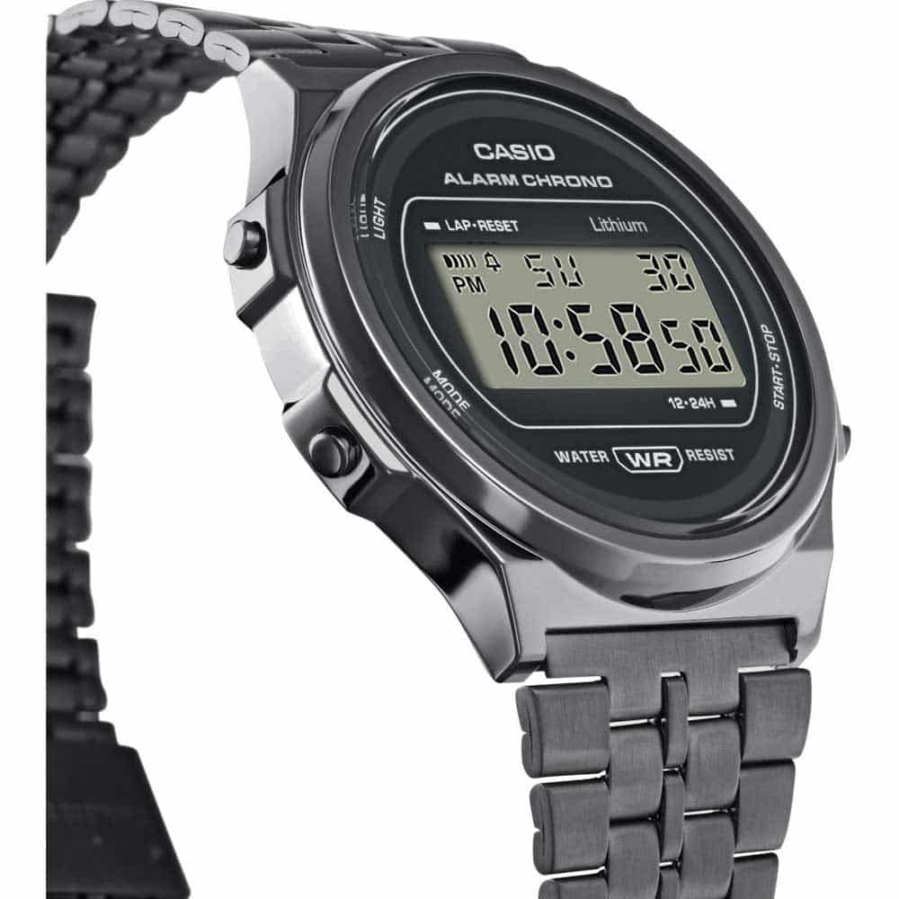 A-171WEGG-1A Reloj Casio Unisex, Vintage Clásico Cronómetro - Image 2