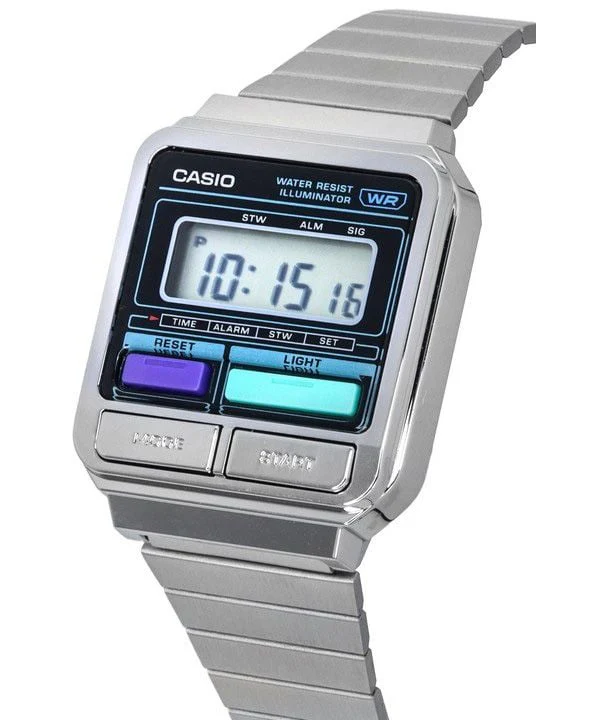 A120WE-1A Casio Reloj Unisex Vintage Clásico - Image 3