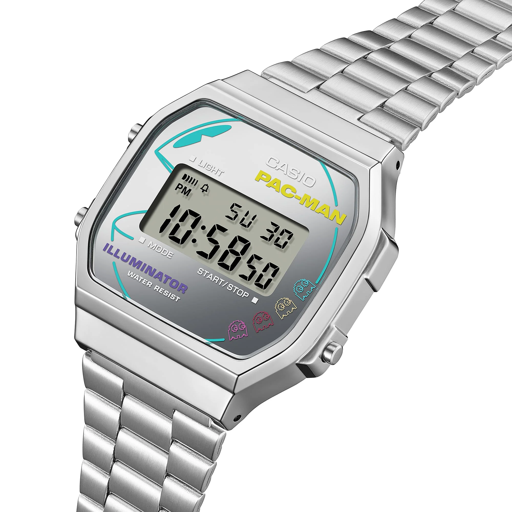 A168WEPC-7A Casio Pac-Man vintage edición limitada - Image 9