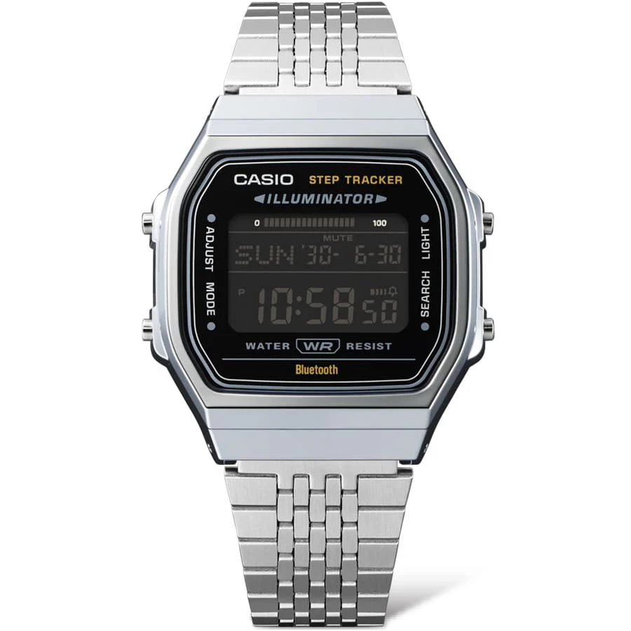 ABL-100WE-1B Casio reloj unisex con pulsera de metal con bluetooth - Image 4