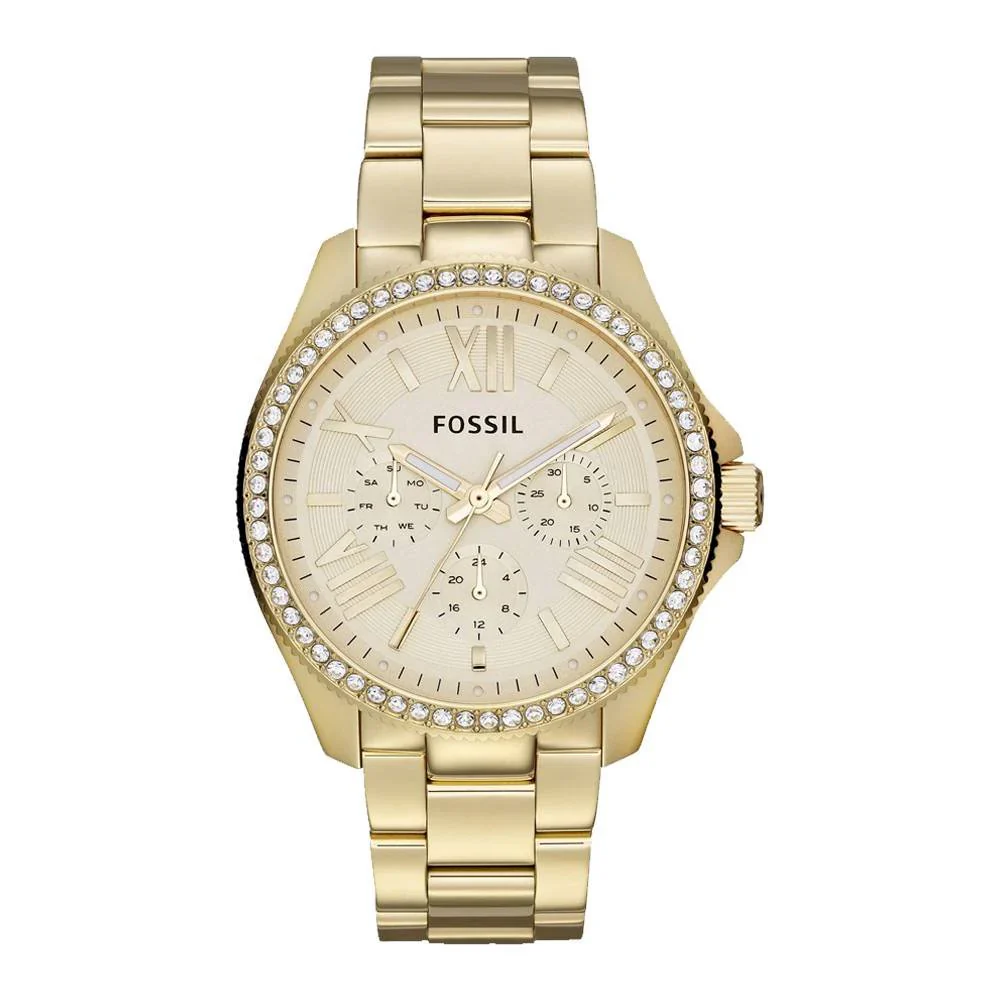 AM4482 Reloj Cecile Champagne de dama pulsera de metal