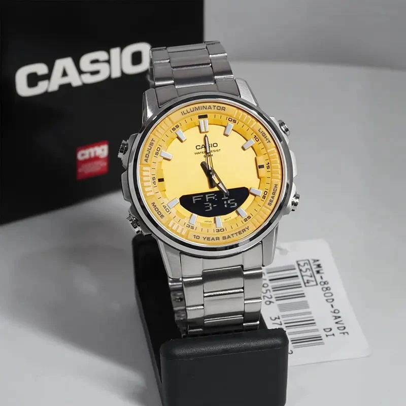 AMW-880D-9AV Casio Illuminator 10 Años de Batería Reloj para Hombre - Image 4