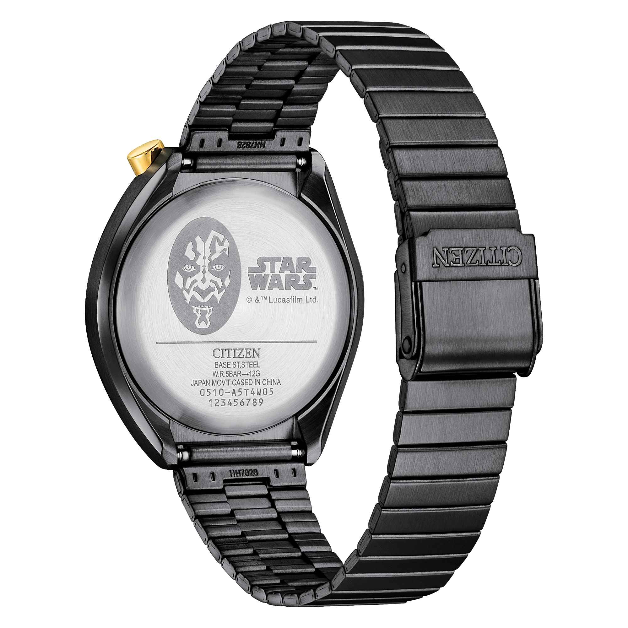AN3668-55W Reloj Citizen Star Wars Darth Maul de hombre correa de metal - Image 3