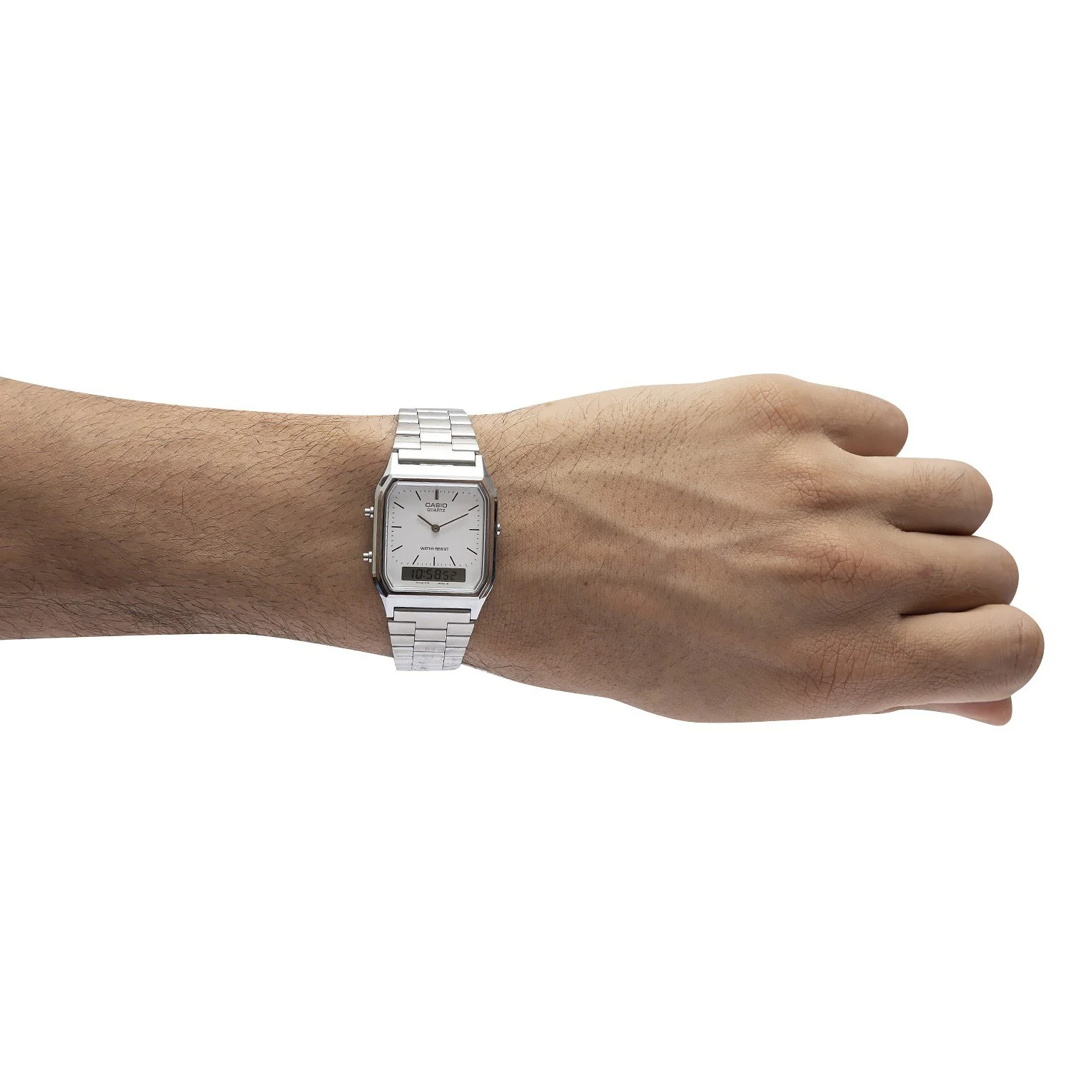 AQ-230A-7D Reloj Casio Unisex, Vintage Clásico - Image 3
