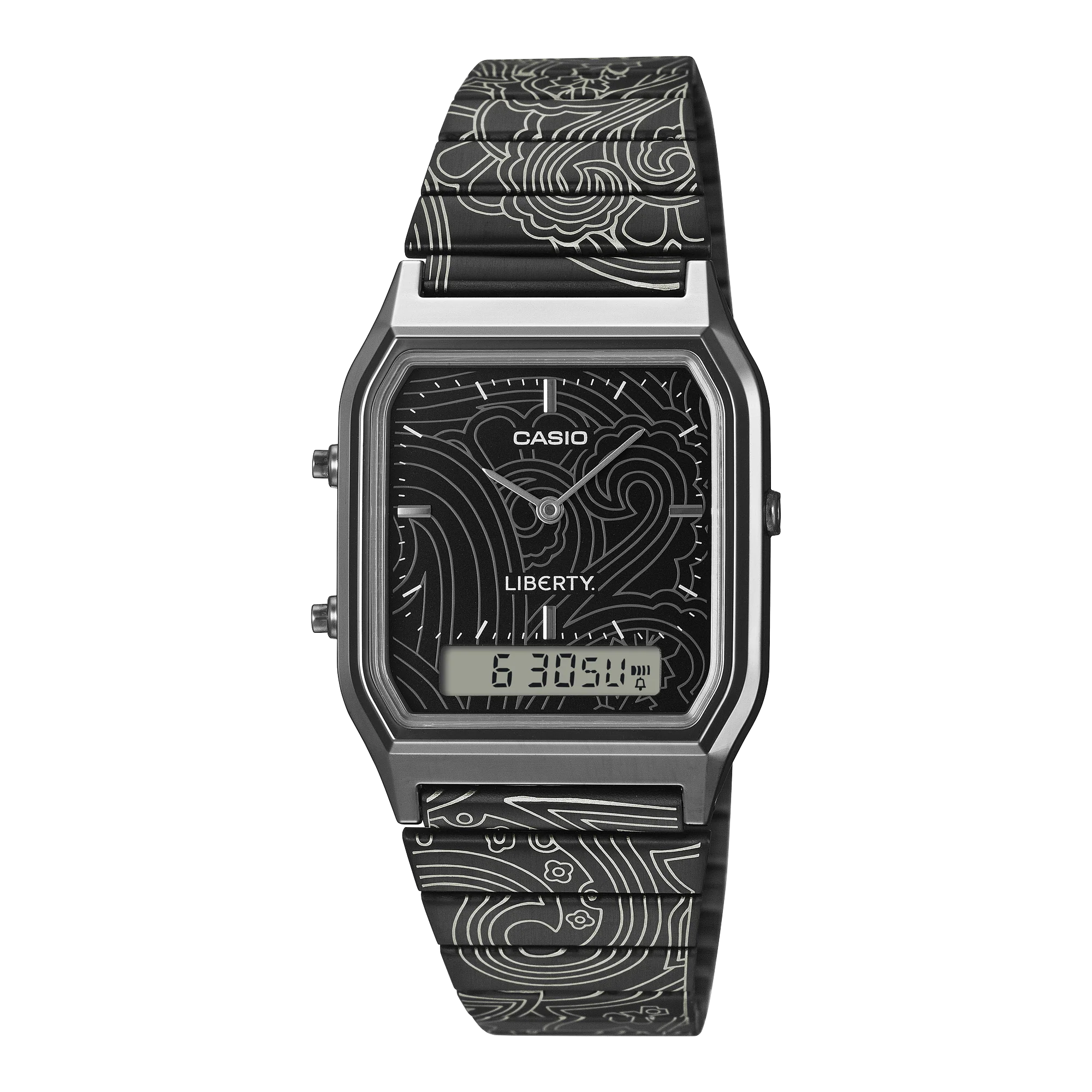 AQ-230EBLT-1A Reloj Casio Liberty unisex correa de metal