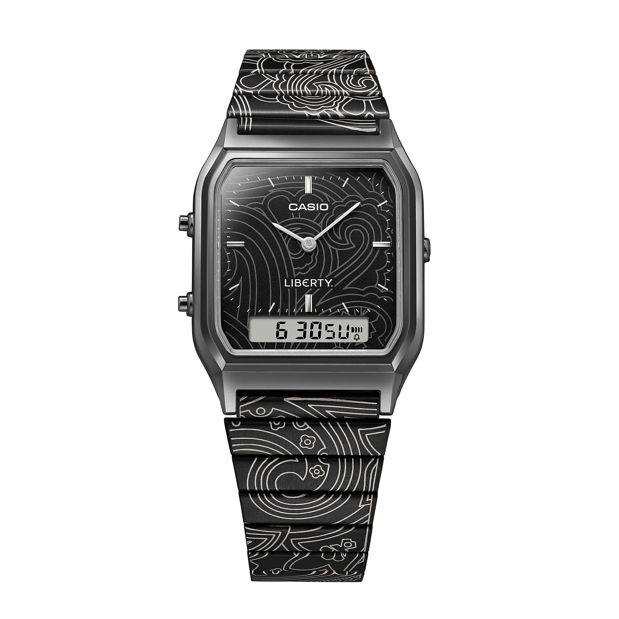 AQ-230EBLT-1A Reloj Casio Liberty unisex correa de metal - Image 5