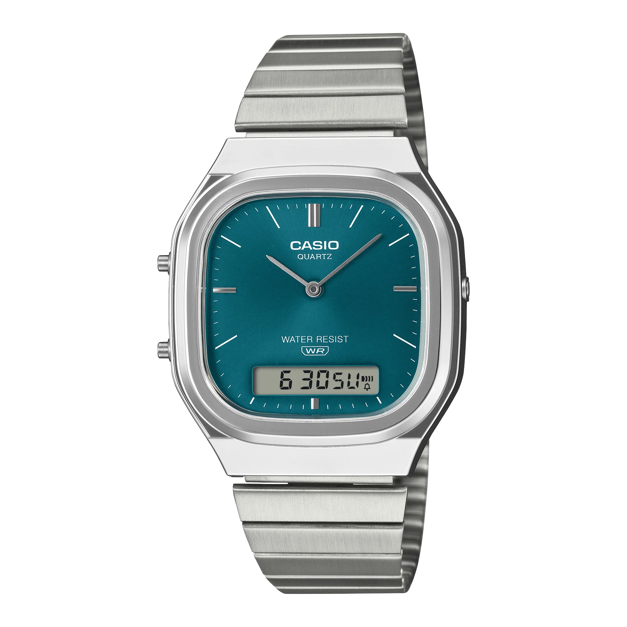 AQ-240E-3A Reloj Casio de dama pulsera de metal