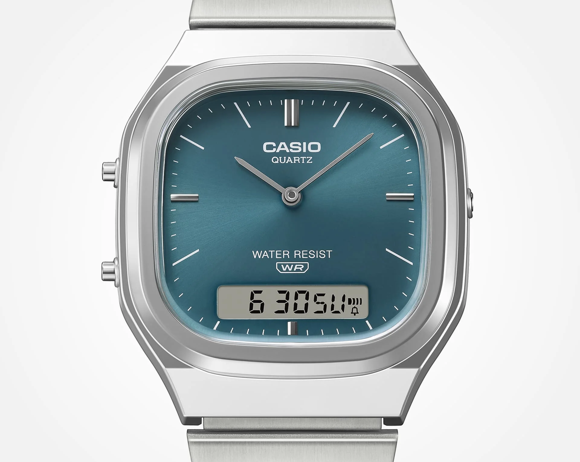 AQ-240E-3A Reloj Casio de dama pulsera de metal - Image 3