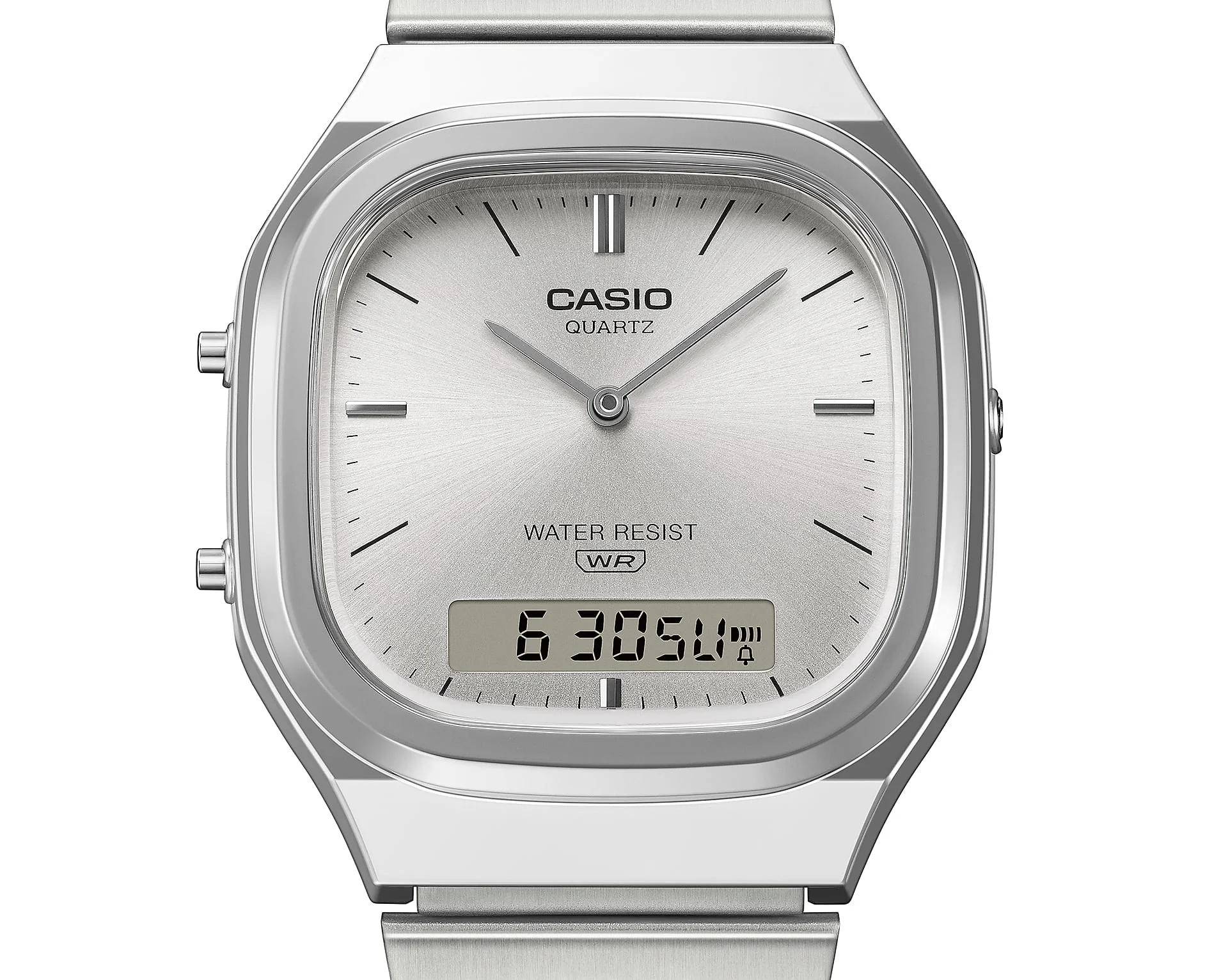 AQ-240E-7A Reloj Casio Vintage unisex banda de metal - Image 3