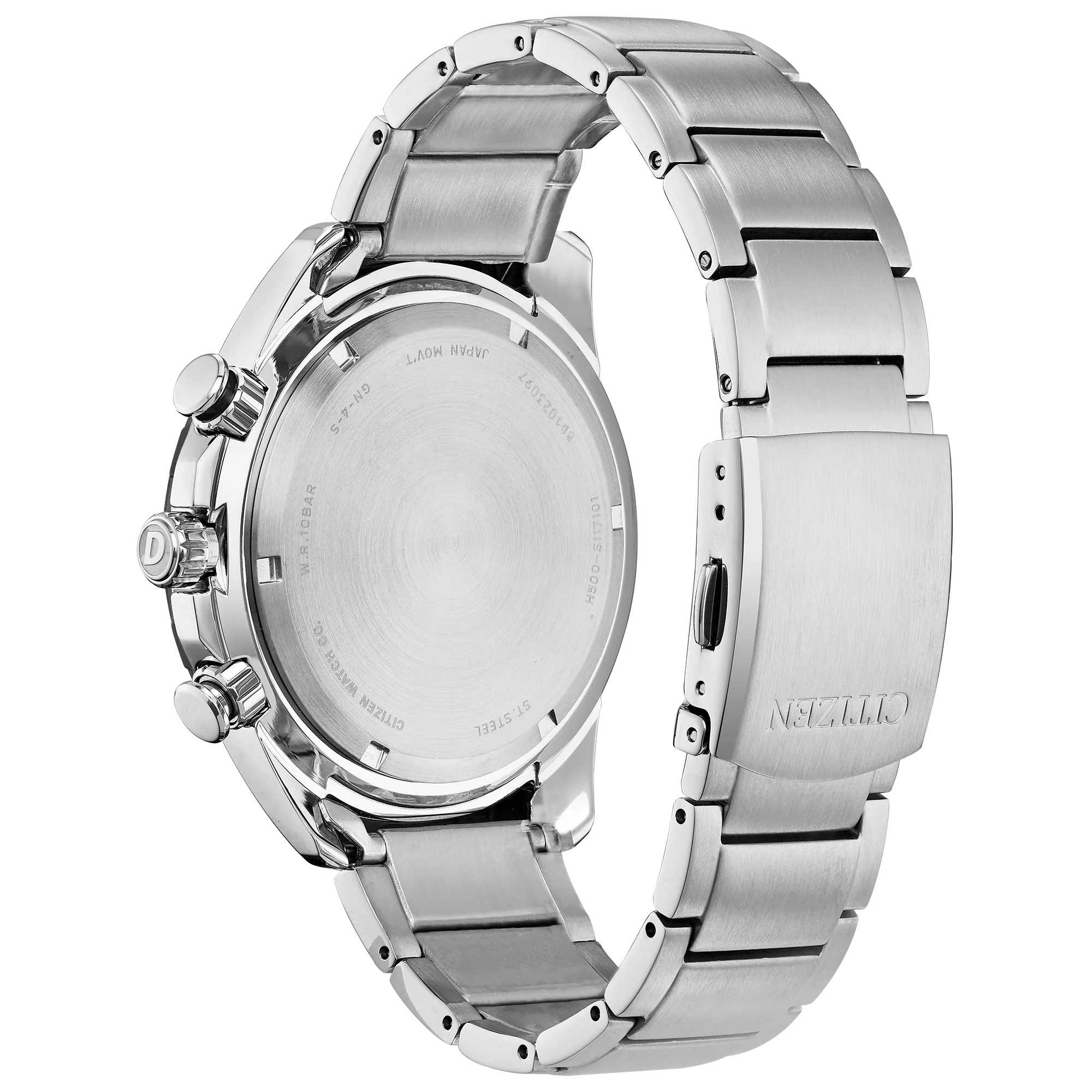 AT2440-51L Reloj Citizen Sport de hombre pulsera de metal 45 mm Eco-Drive - Image 2