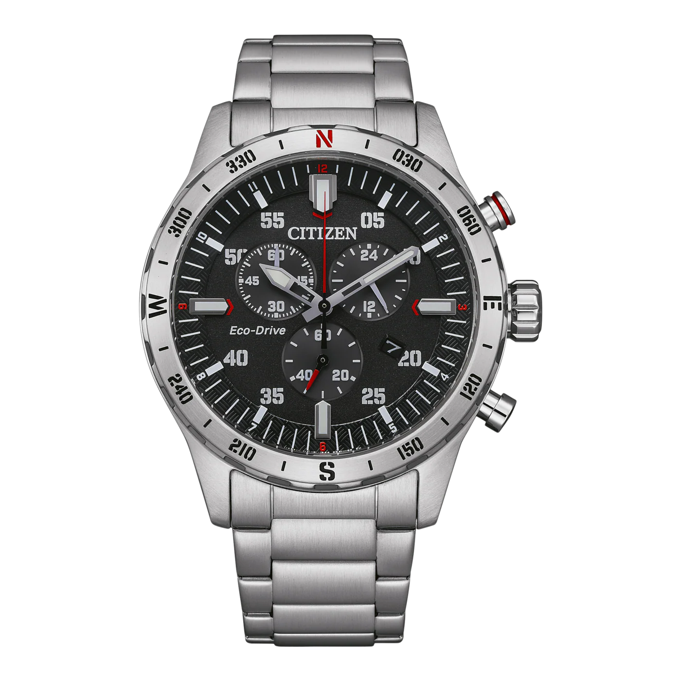 AT2520-89E Reloj Citizen Eco-Drive de hombre pulsera de metal 43.5 mm