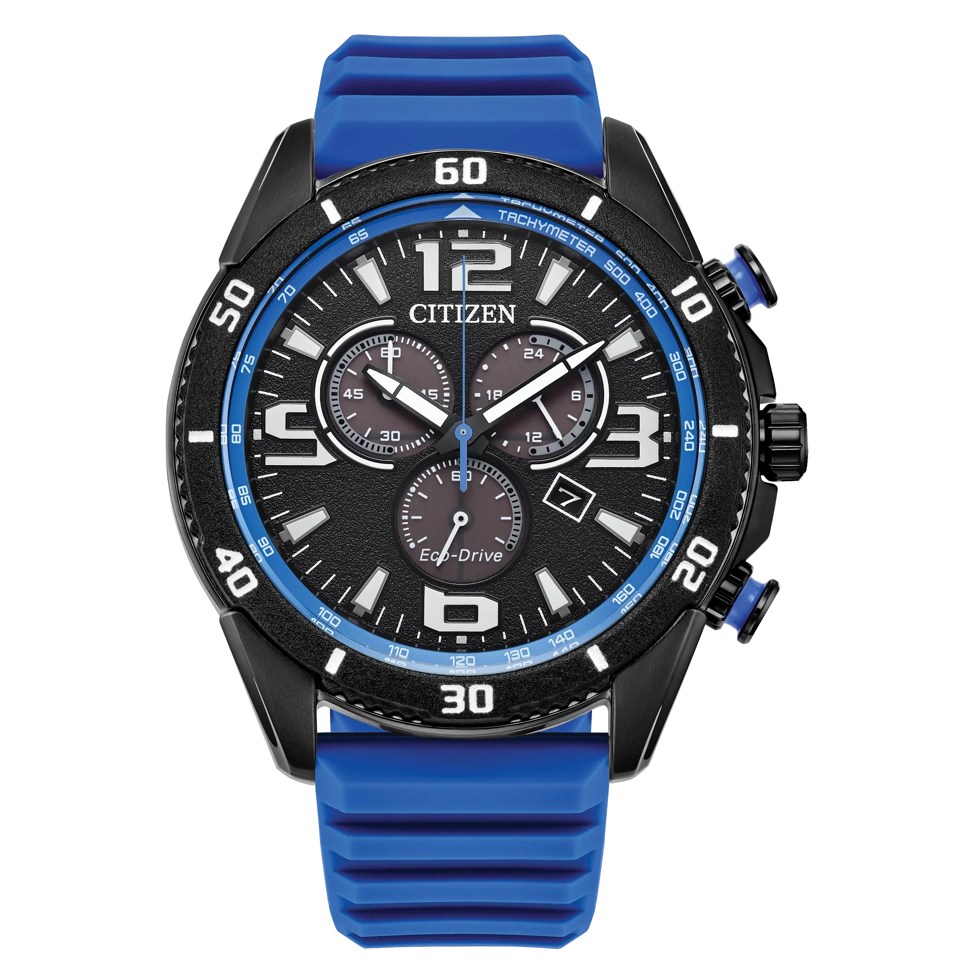 AT2586-05E Reloj Citizen Brycen de hombre banda de caucho 44 mm Eco-drive