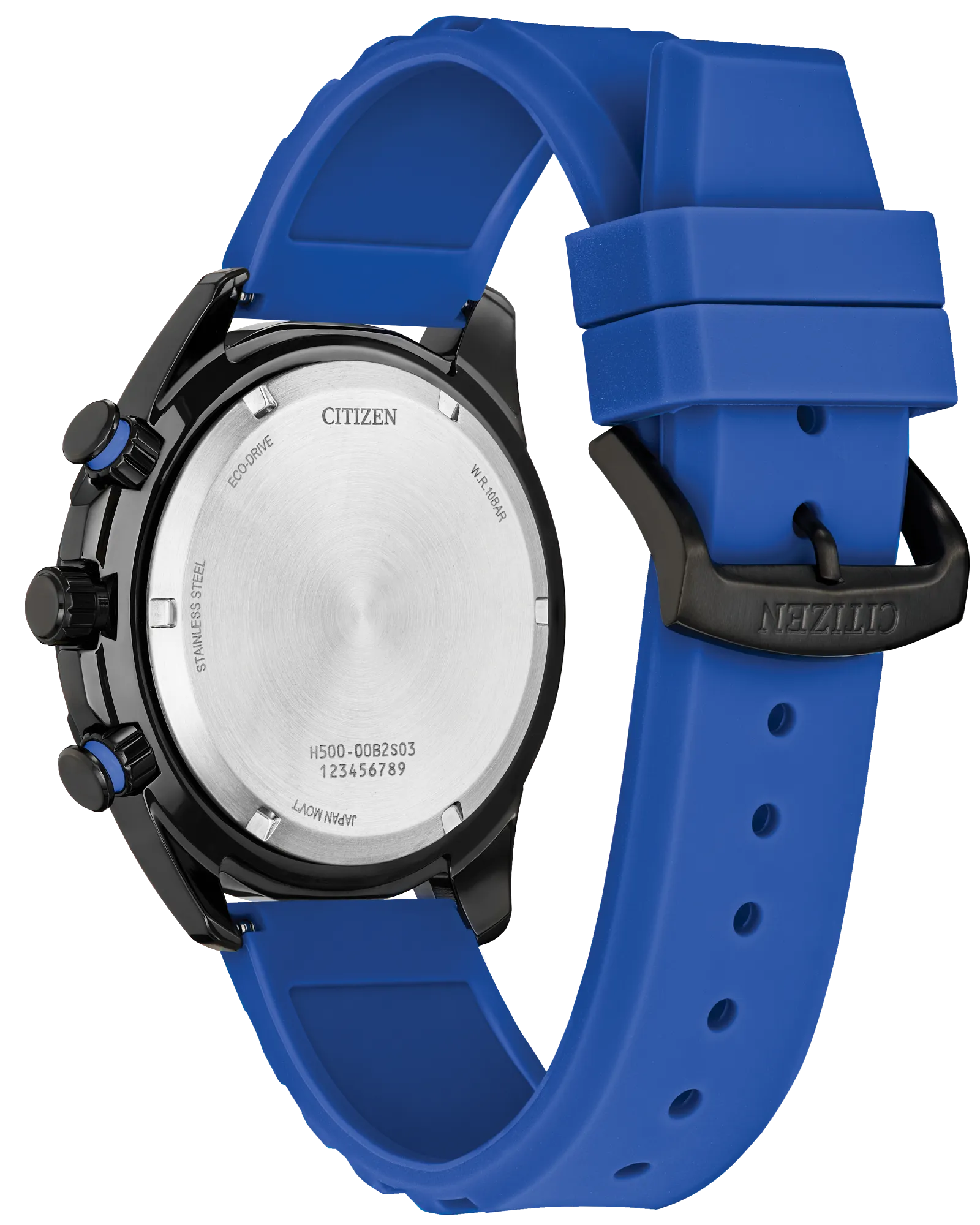 AT2586-05E Reloj Citizen Brycen de hombre banda de caucho 44 mm Eco-drive - Image 3