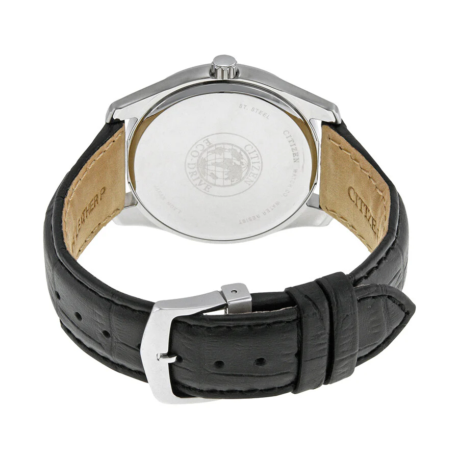 AU1040-08E Citizen Eco-drive reloj de hombre pulsera de cuero - Image 5