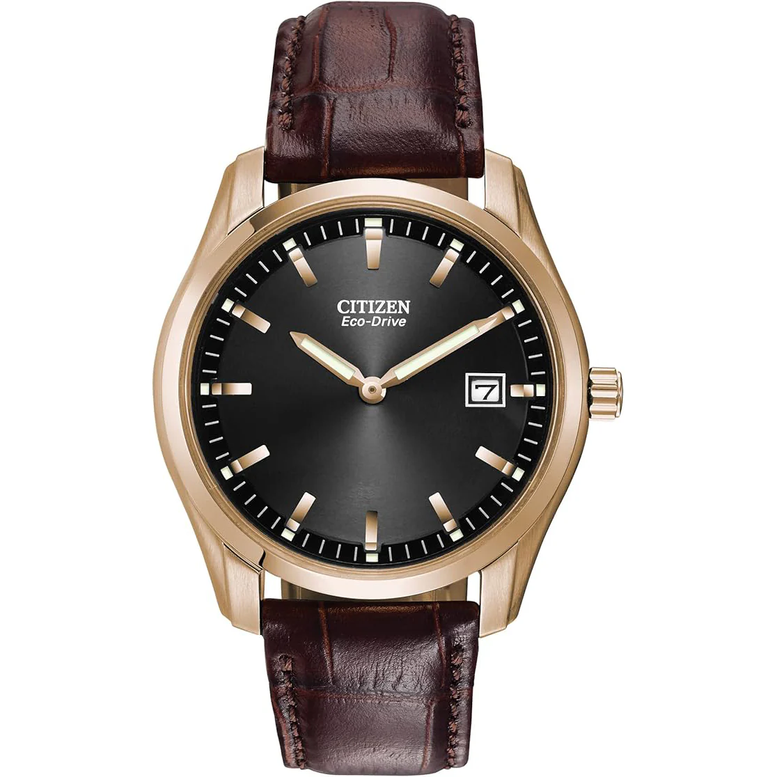 AU1043-00E Citizen Eco-Drive reloj para caballero pulsera de piel