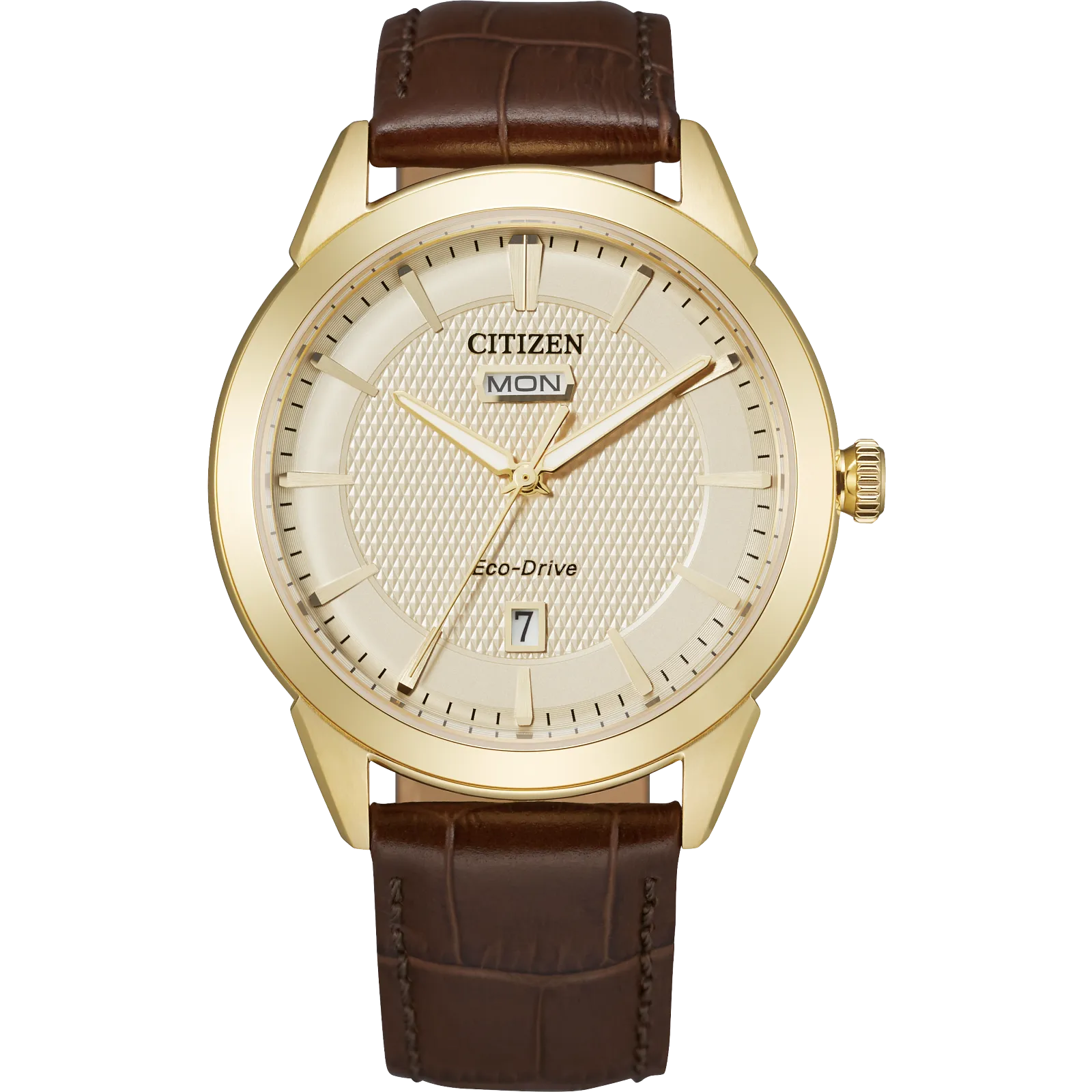 AW0092-07Q Reloj Citizen Rolan de hombre correa de piel 40 mm Eco-drive