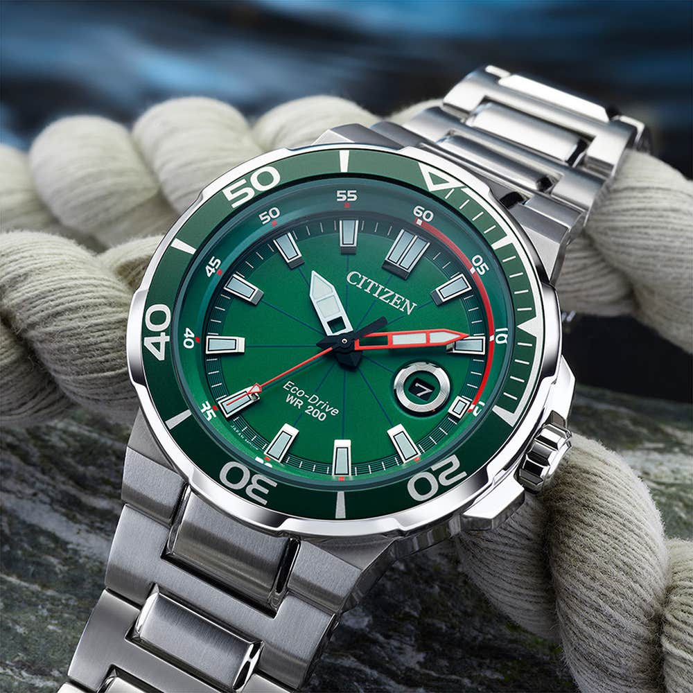 AW1428-53X Reloj Citizen Eco-drive Análogo para Caballero Correa de Metal - Image 3