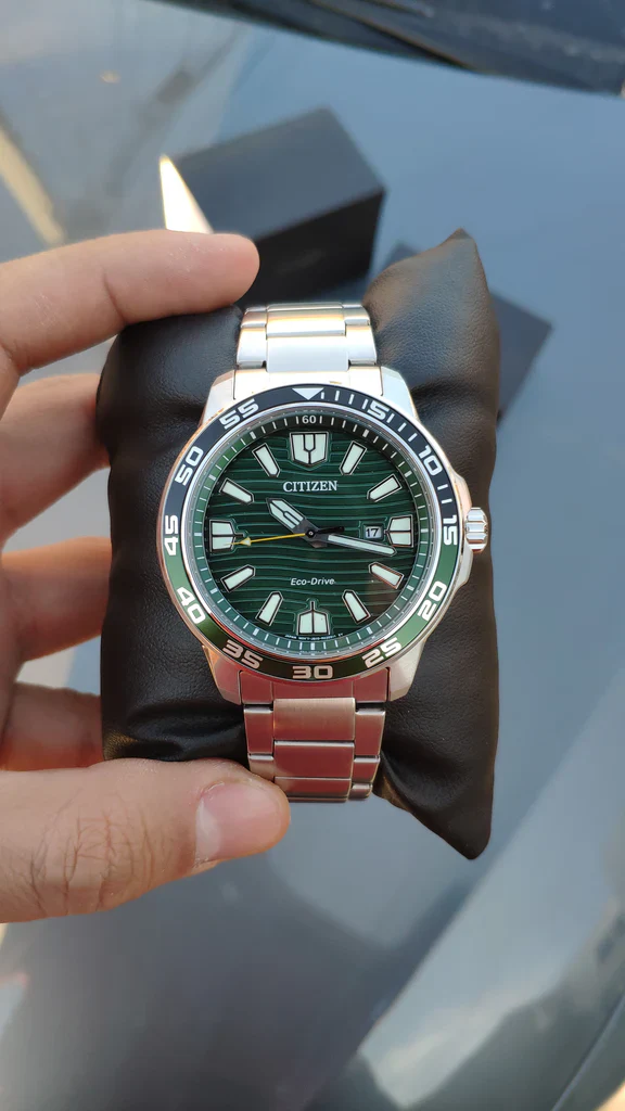 AW1701-56X Citizen Eco-drive de hombre pulsera de acero inoxidable - Image 2