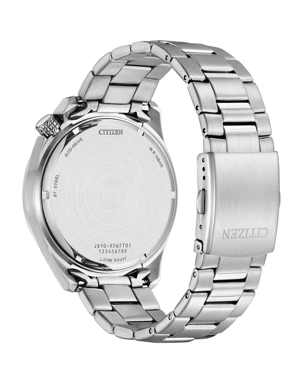 AW1715-86X Reloj Citizen Seaplane de caballero pulsera de metal 43mm Eco-Drive - Image 2