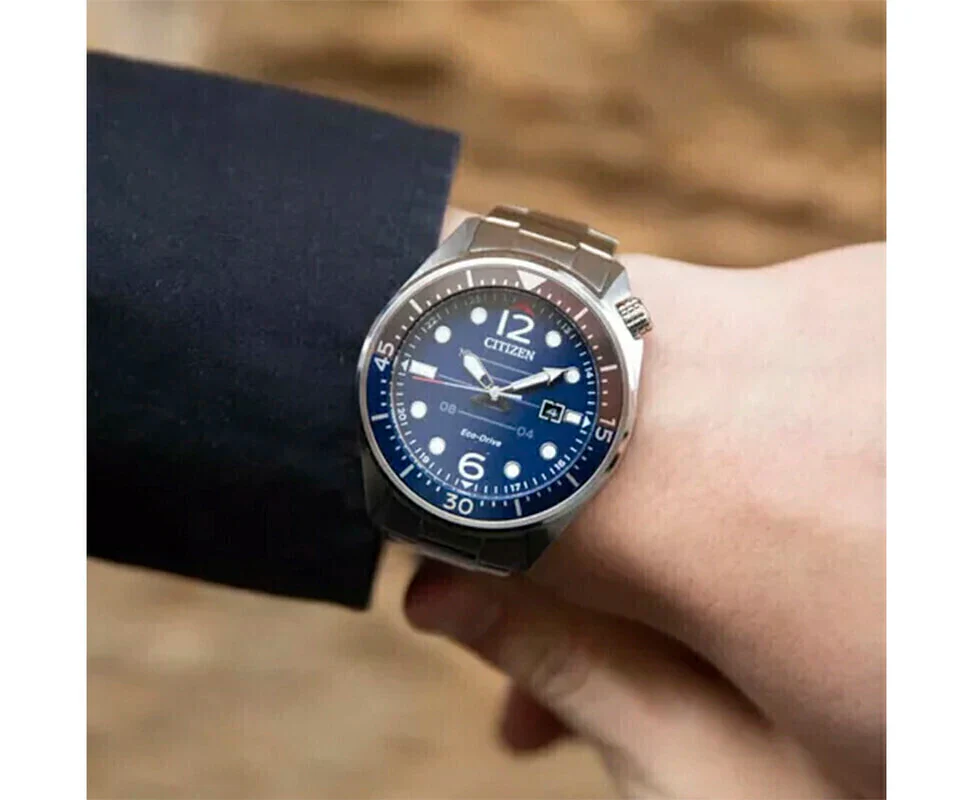 AW1716-83L Citizen de caballero pulsera de metal Eco-drive - Image 2