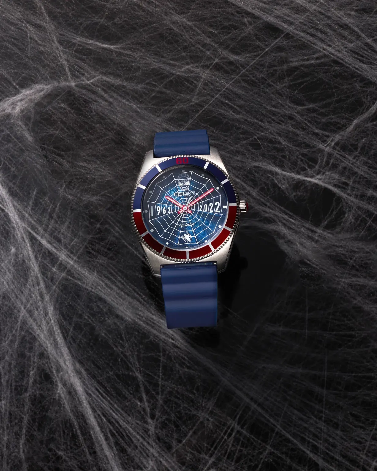 AW2050-49W Reloj Citizen Spider-Man Eco-drive de hombre pulsera de caucho 43 mm - Image 4