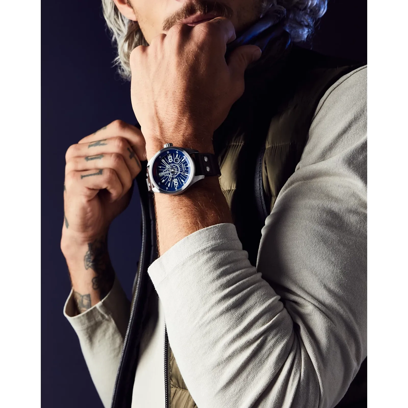 AW5009-03W Citizen Han Solo Star Wars Eco-drive de caballero pulsera de cuero - Image 5