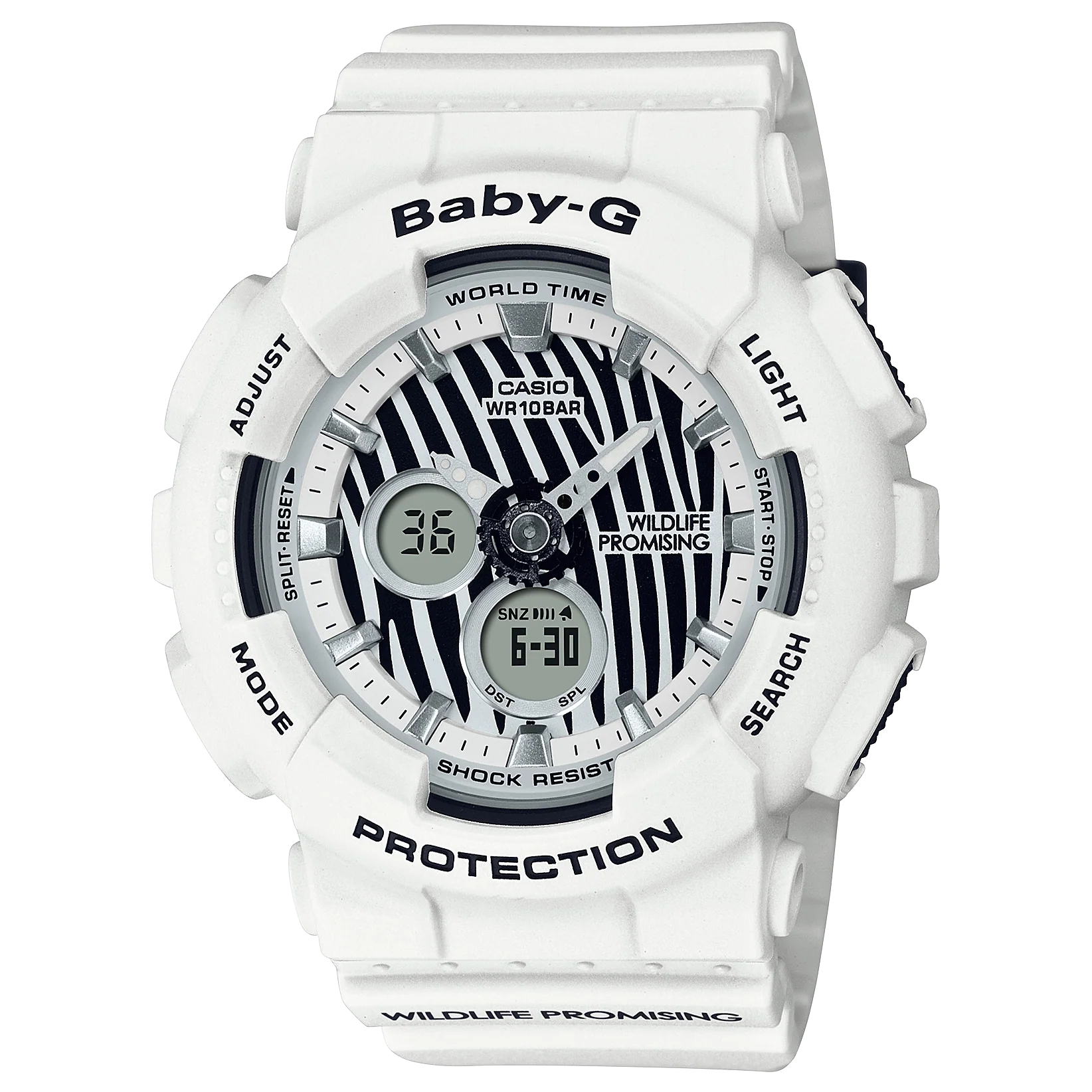BA-120WLP-7A Reloj Baby-G WILDLIFE PROMISING de señorita pulsera de caucho