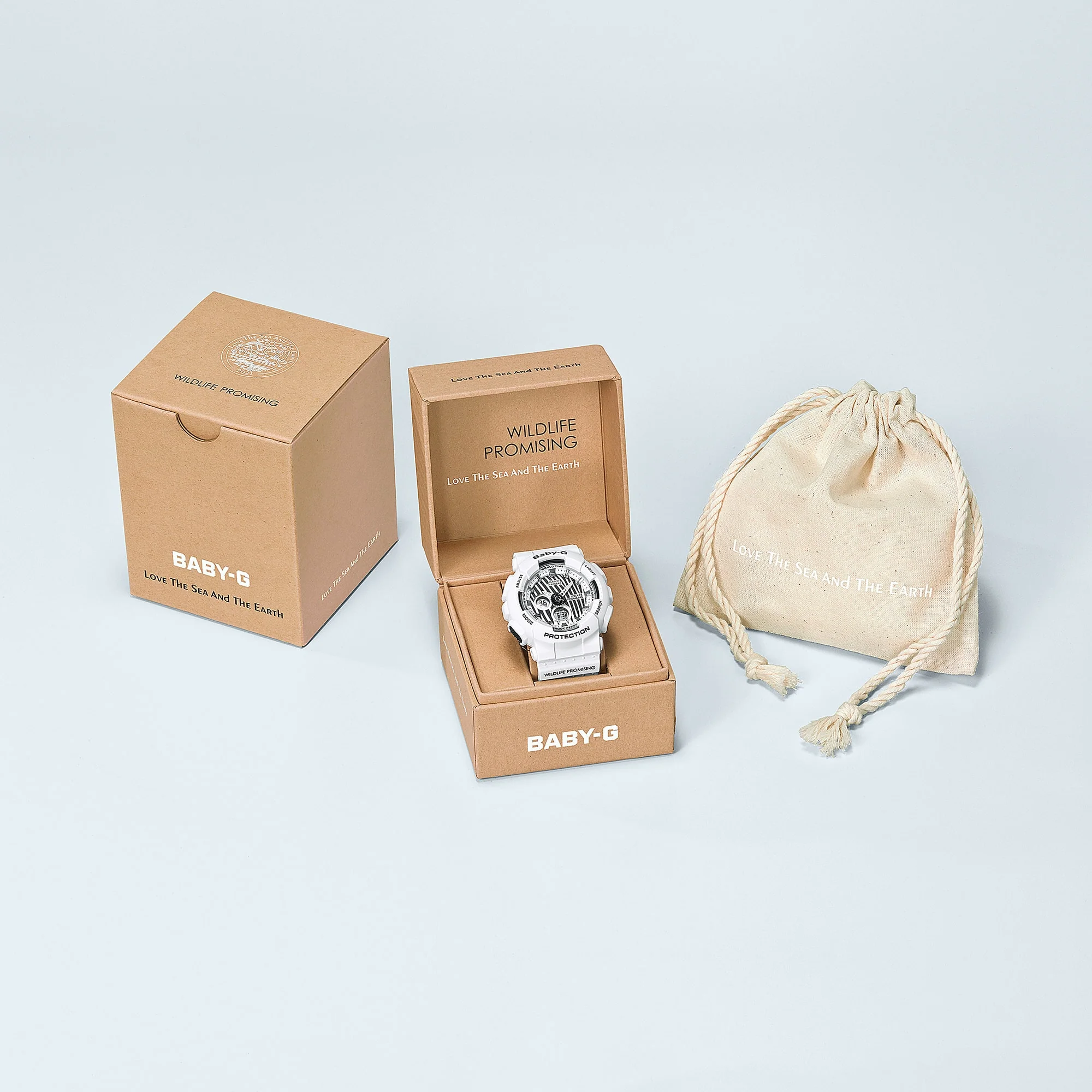BA-120WLP-7A Reloj Baby-G WILDLIFE PROMISING de señorita pulsera de caucho - Image 3