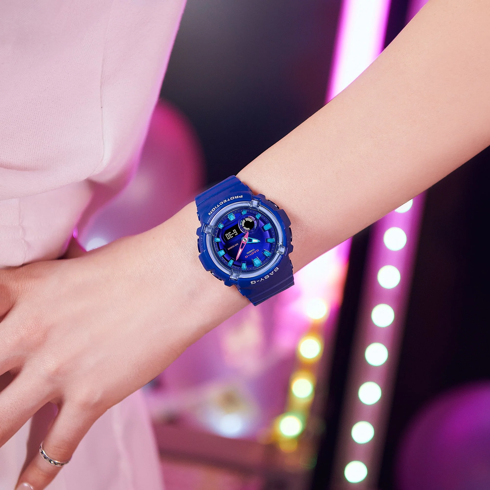 BGA-280DN-2A Baby-G reloj para señorita pulsera de resina - Image 5