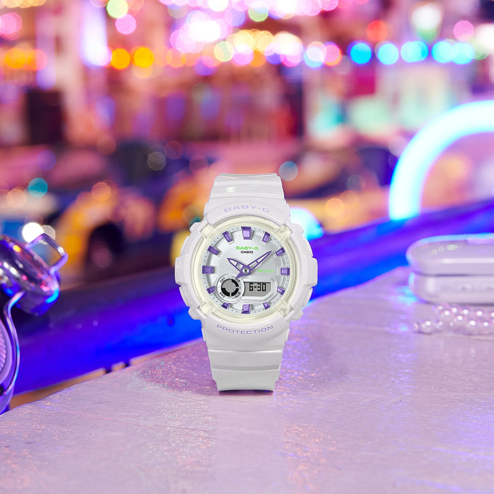 BGA-280DN-7A Baby-G reloj para señorita pulsera de resina - Image 3