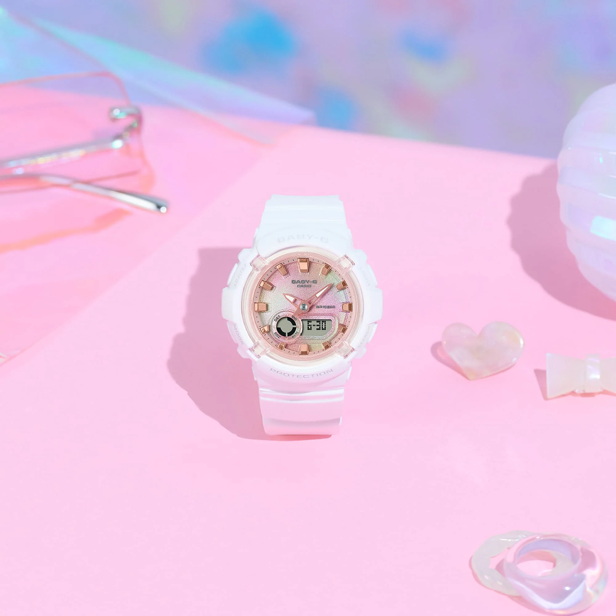 BGA-280TD-7A Reloj Baby-G de dama pulsera de resina - Image 2
