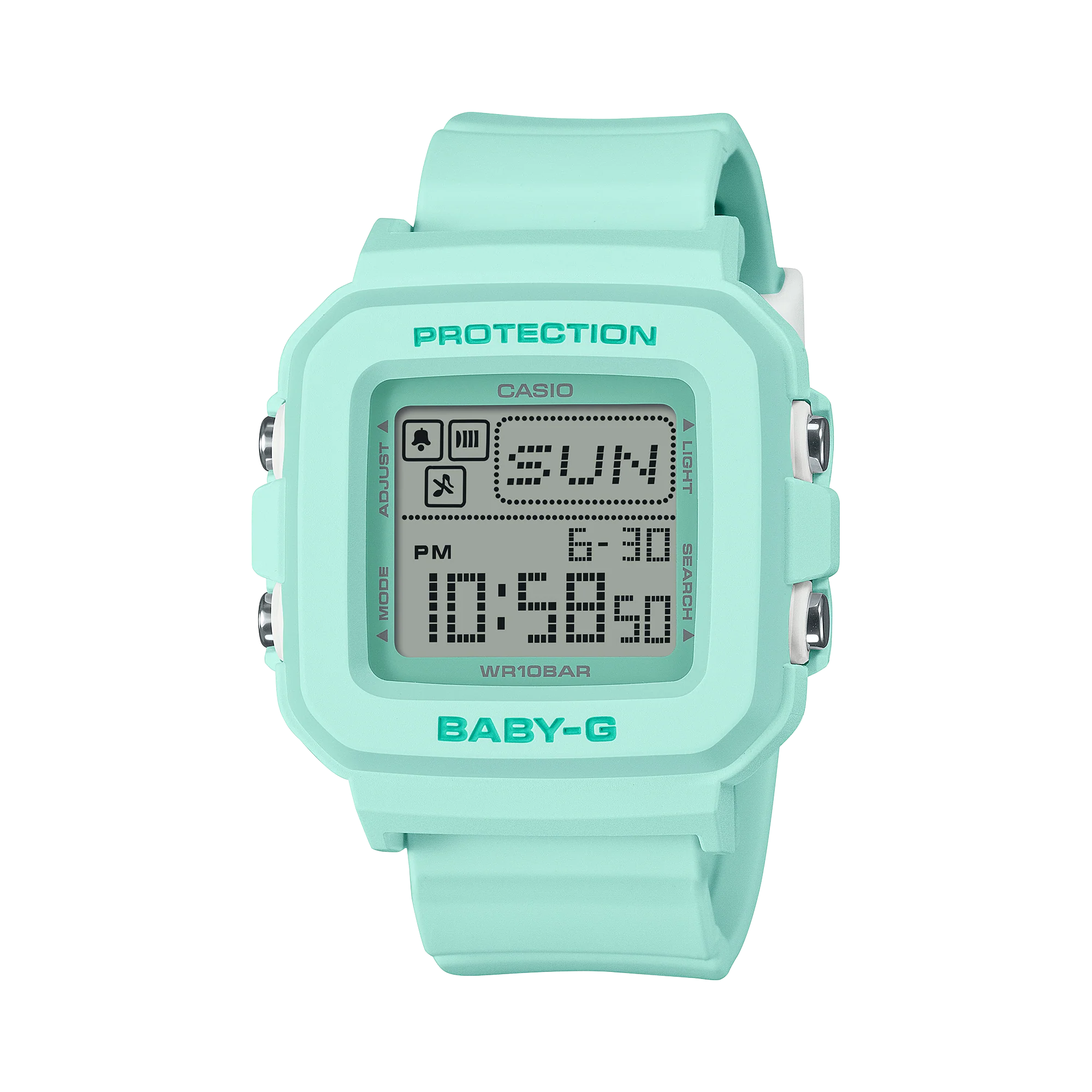 BGD-10-3 Baby-G dama pulsera de resina digital