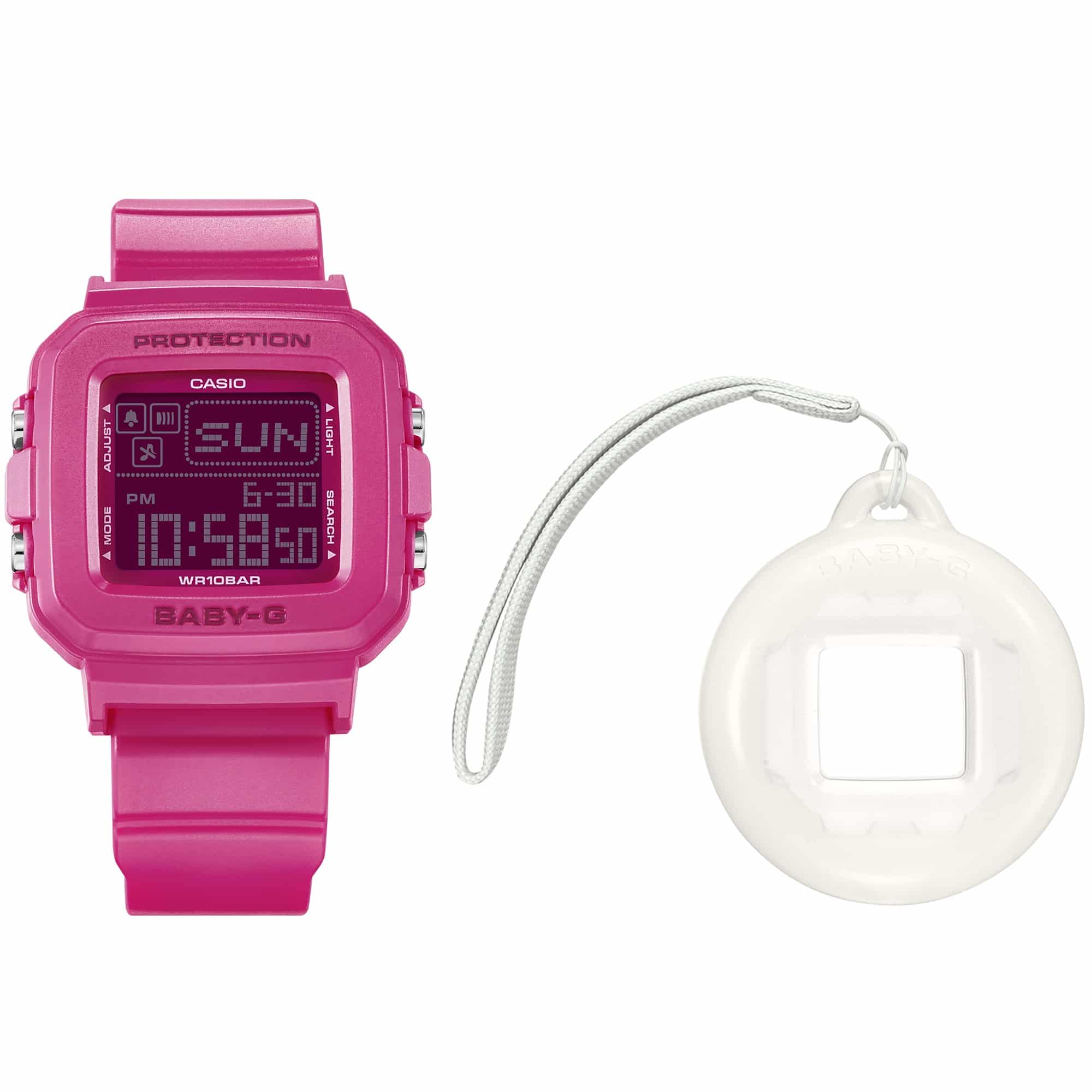 BGD-10K-4 Reloj Baby-G Digital para Dama Correa de Caucho - Image 2