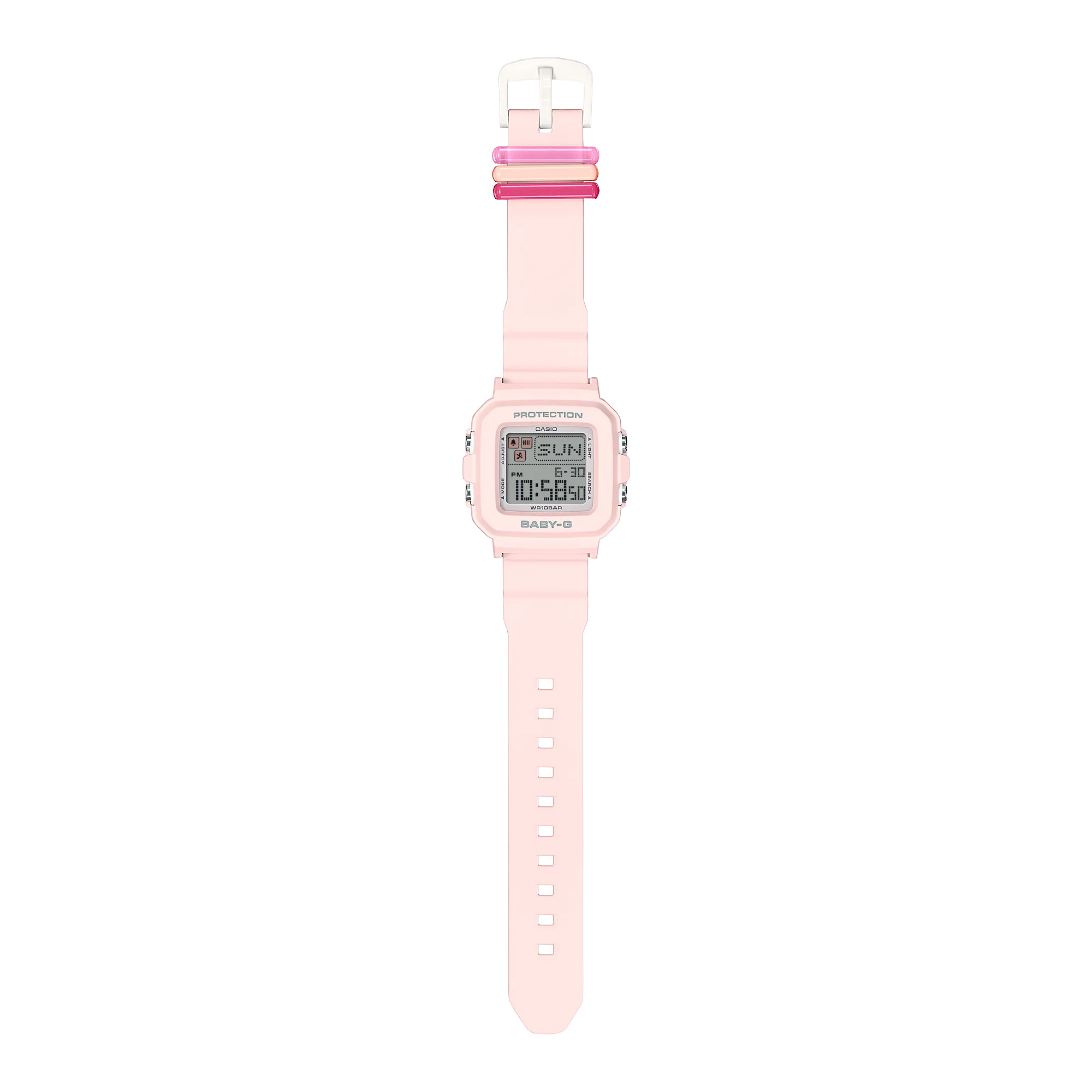 BGD-10L-4 Baby-G Reloj de dama correa de caucho - Image 2